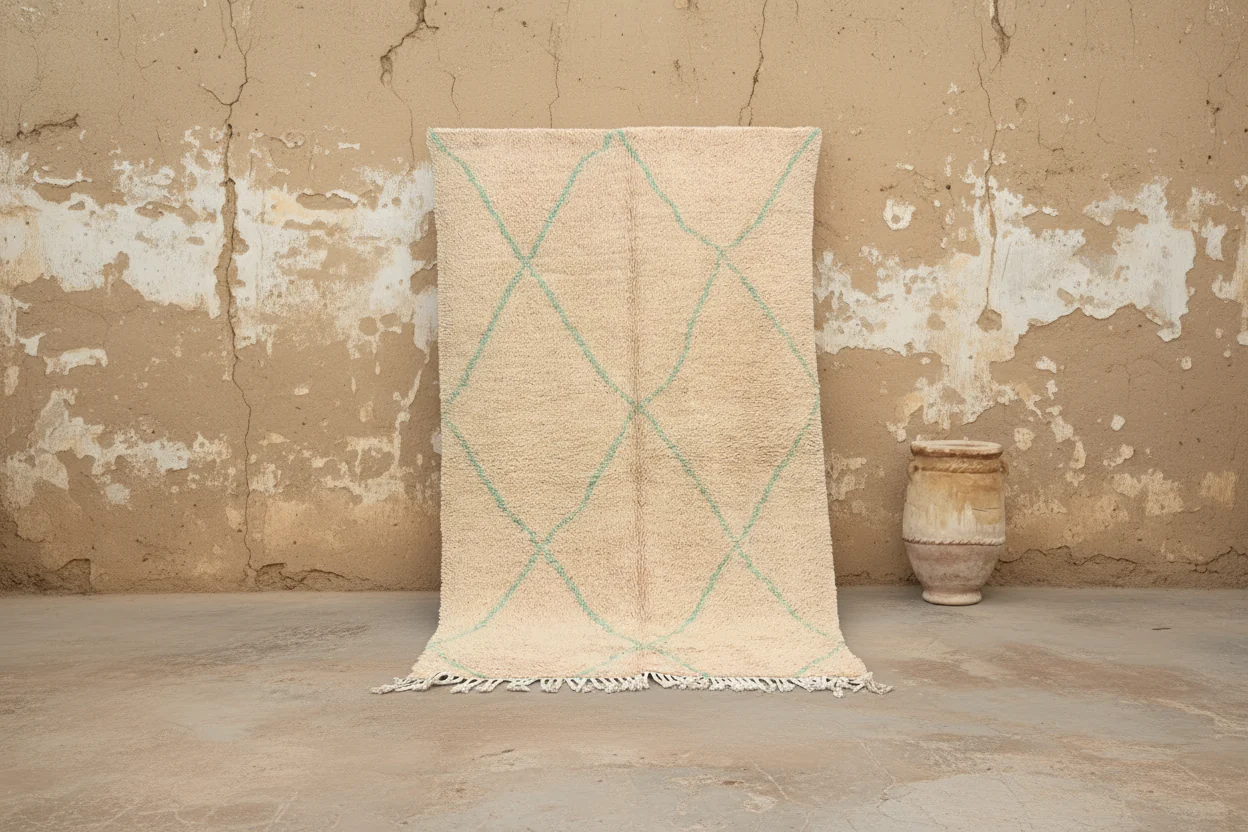 Beni Ouarain Rug, 235 x 145 cm, AZO-602