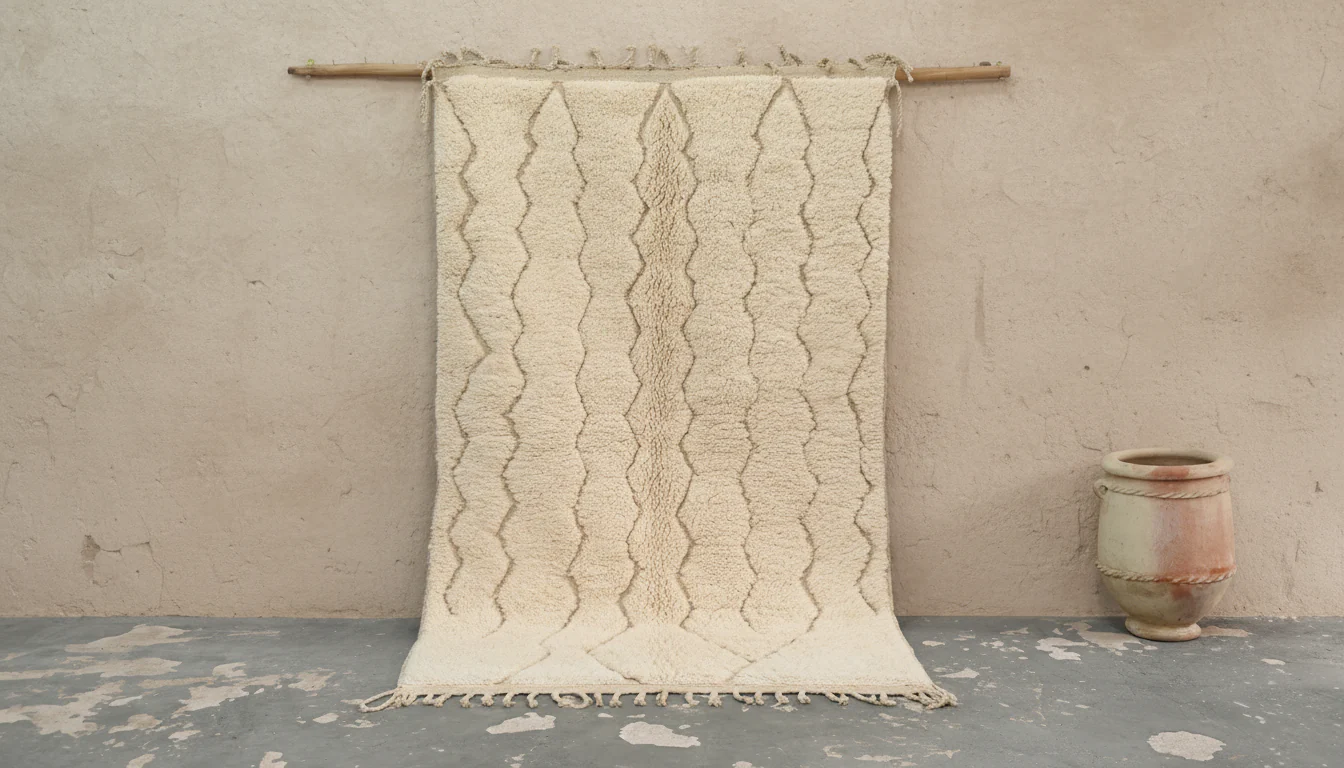 Beni Ouarain Rug, 240 x 155 cm, AZO-755
