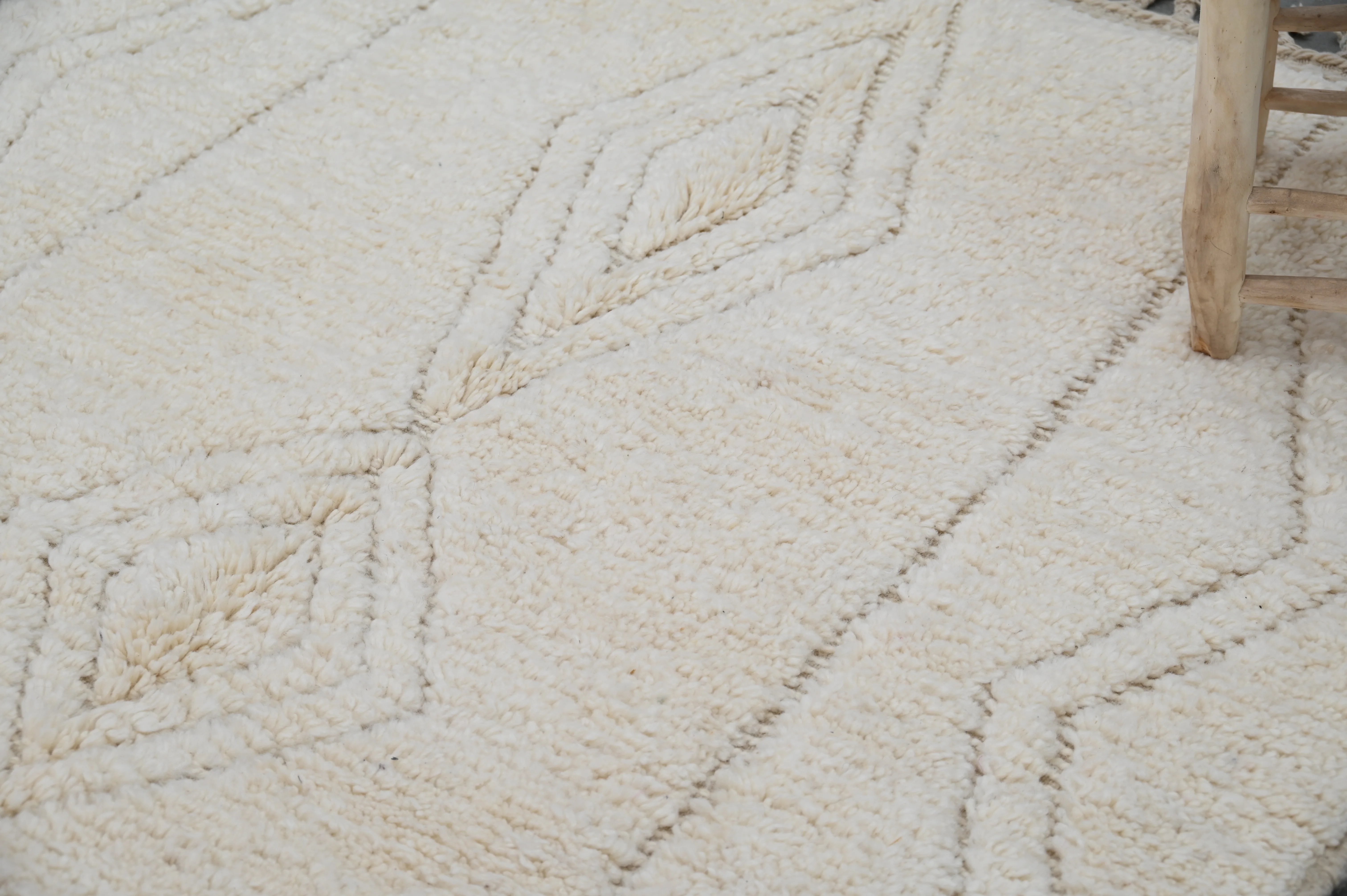 Beni Ouarain Rug, 240 x 160 cm, AZO-757 - Image 2