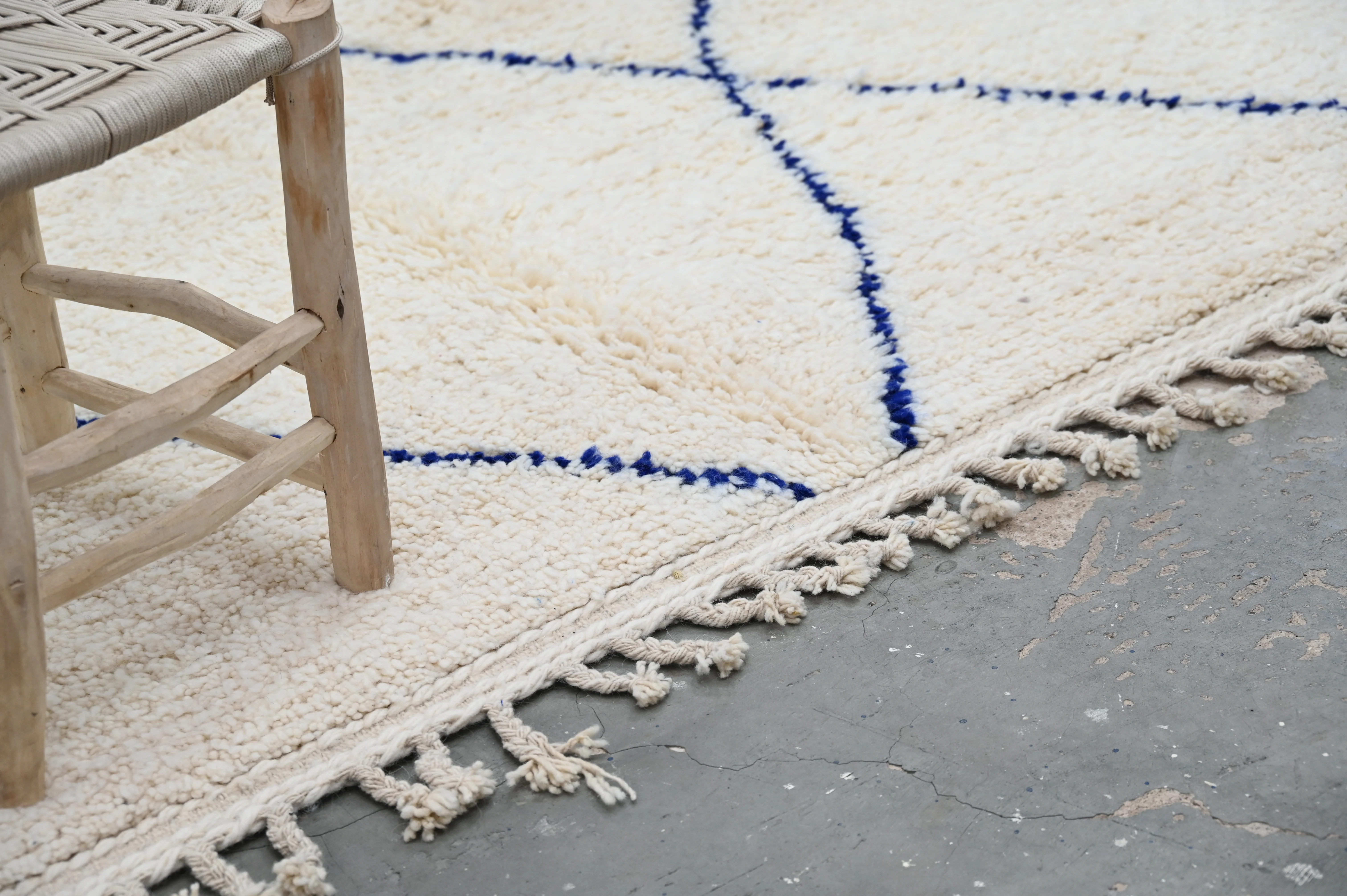 Beni Ouarain Rug, 240 x 170 cm, AZO-765 - Image 3