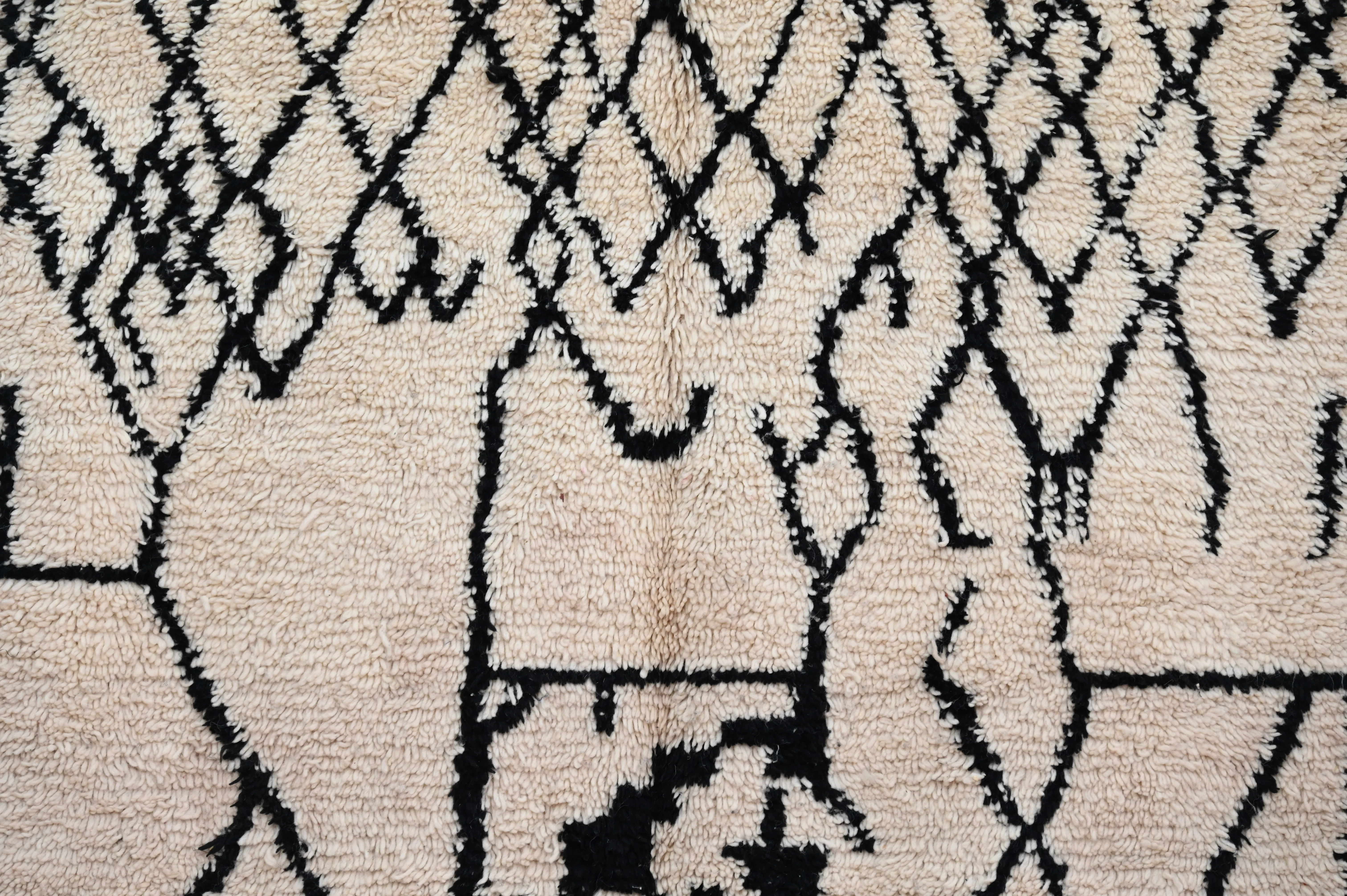 Beni Ouarain Rug, 245 x 150 cm, AZO-577 - Image 5