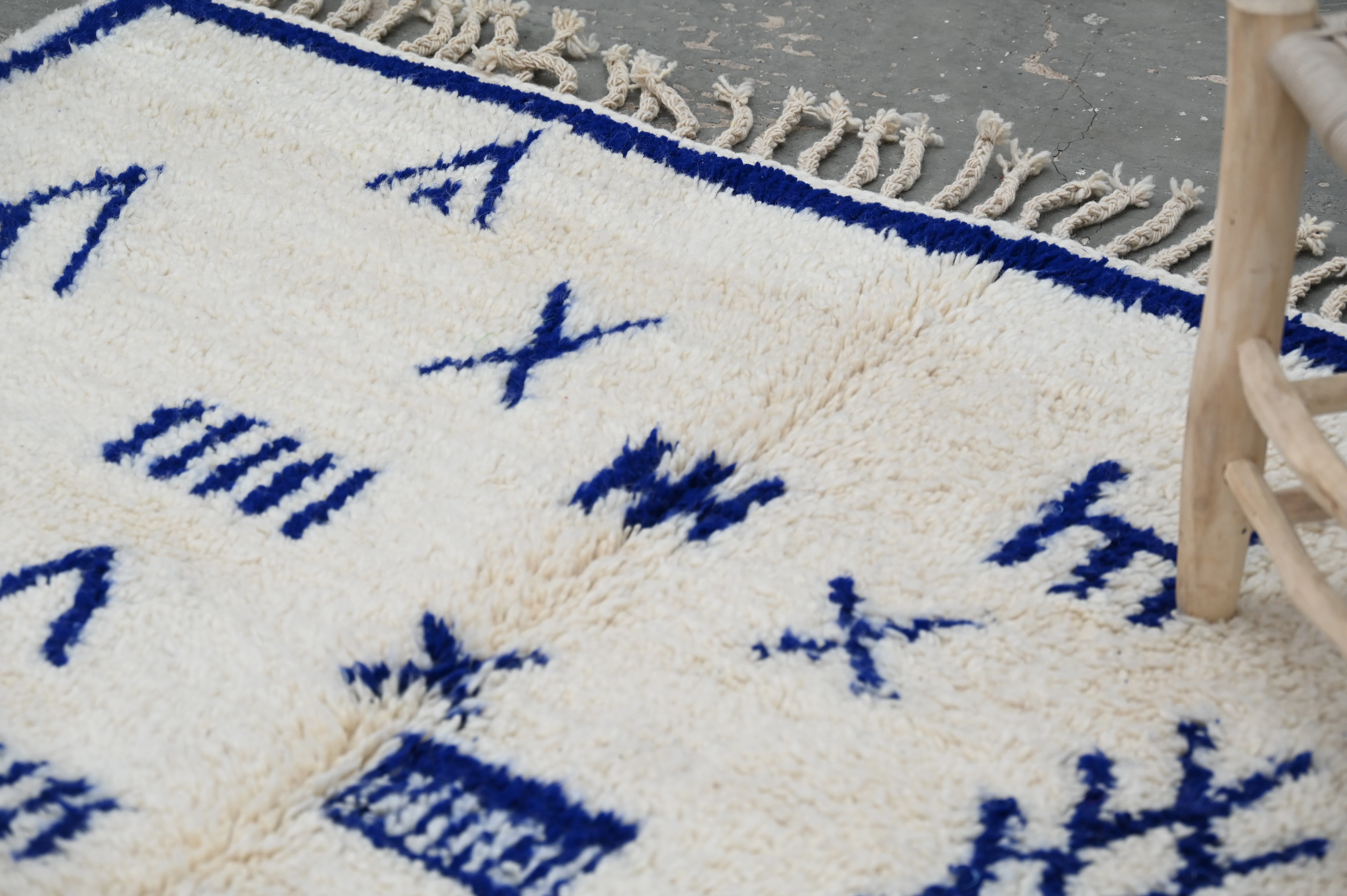 Beni Ouarain Rug, 250 x 170 cm, AZO-778 - Image 7