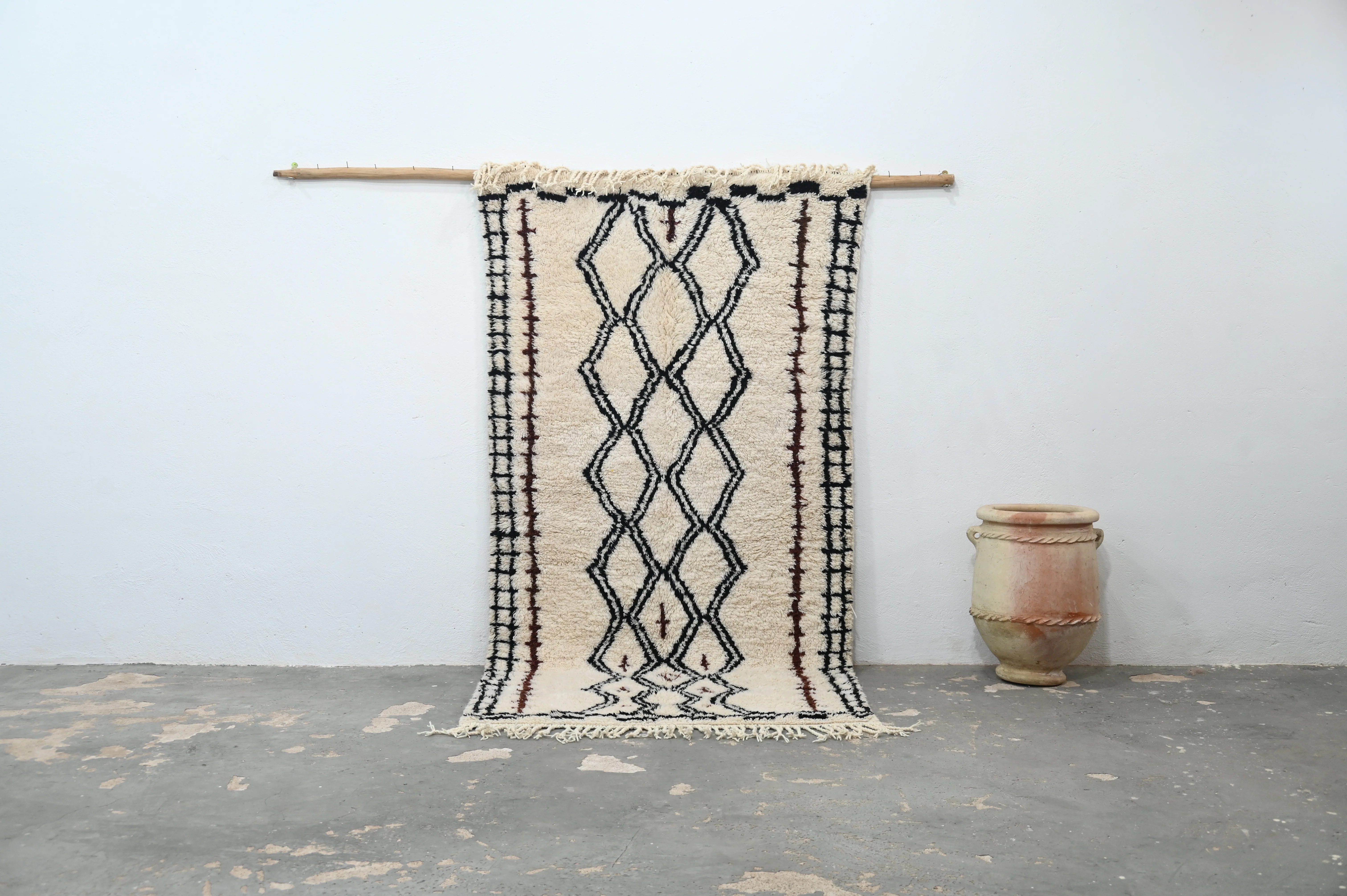 Beni Ouarain Rug, 250 x 135 cm, AZO-718