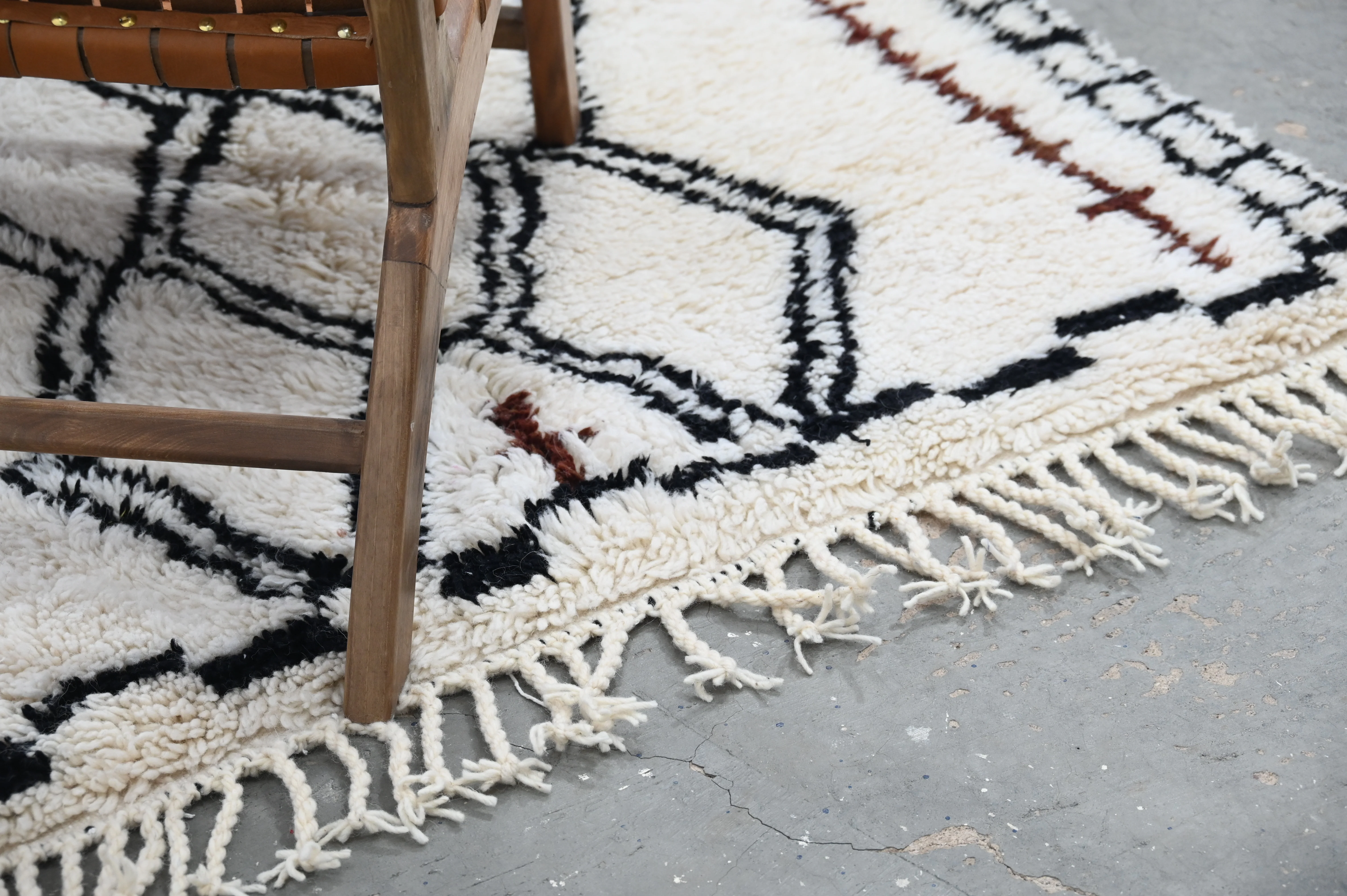 Beni Ouarain Rug, 250 x 135 cm, AZO-718 - Image 8