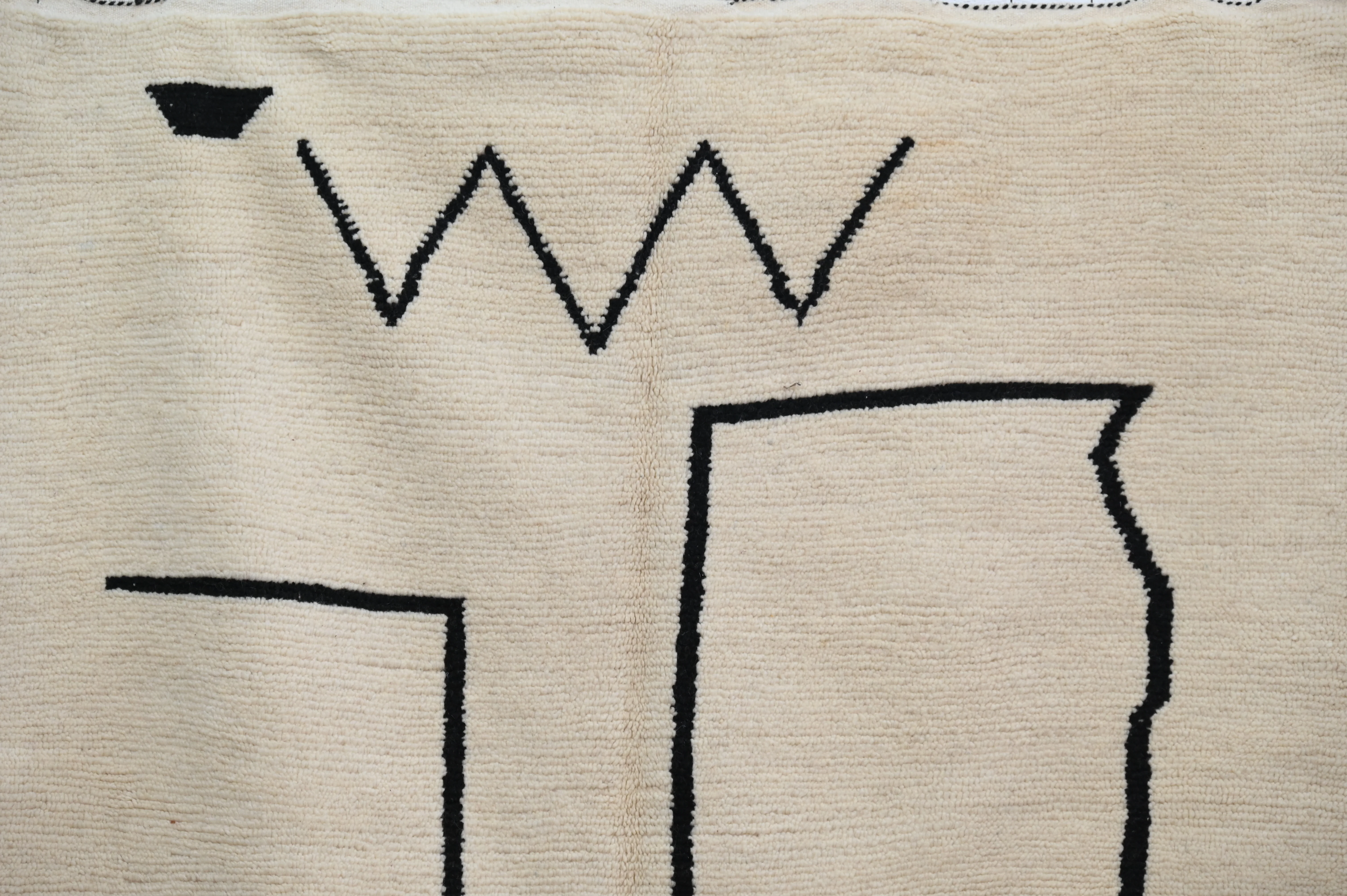 Beni Ouarain Rug, 250 x 150 cm, AZO-606 - Image 4