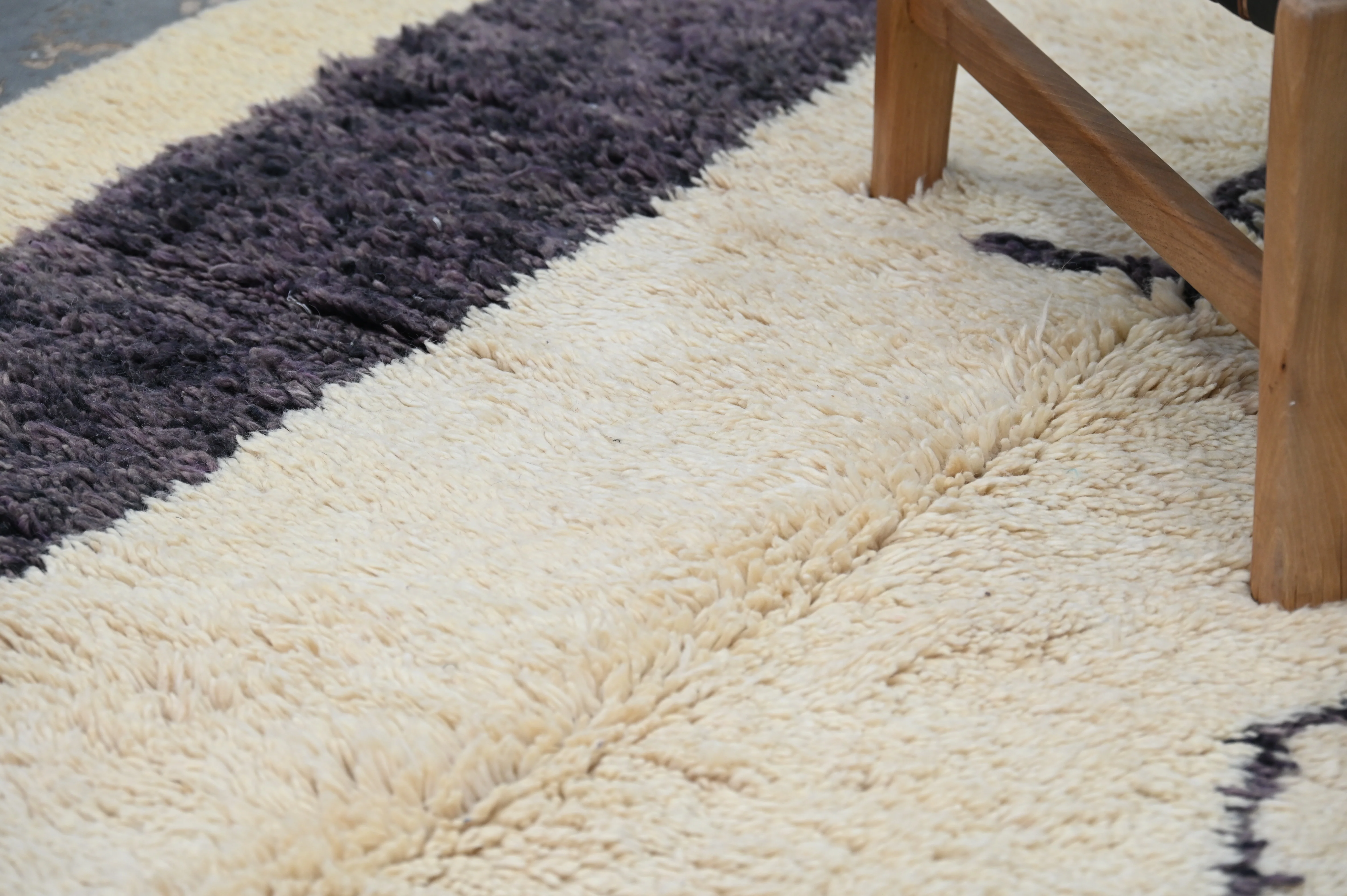 Beni Ouarain Rug, 250 x 150 cm, AZO-609 - Image 3
