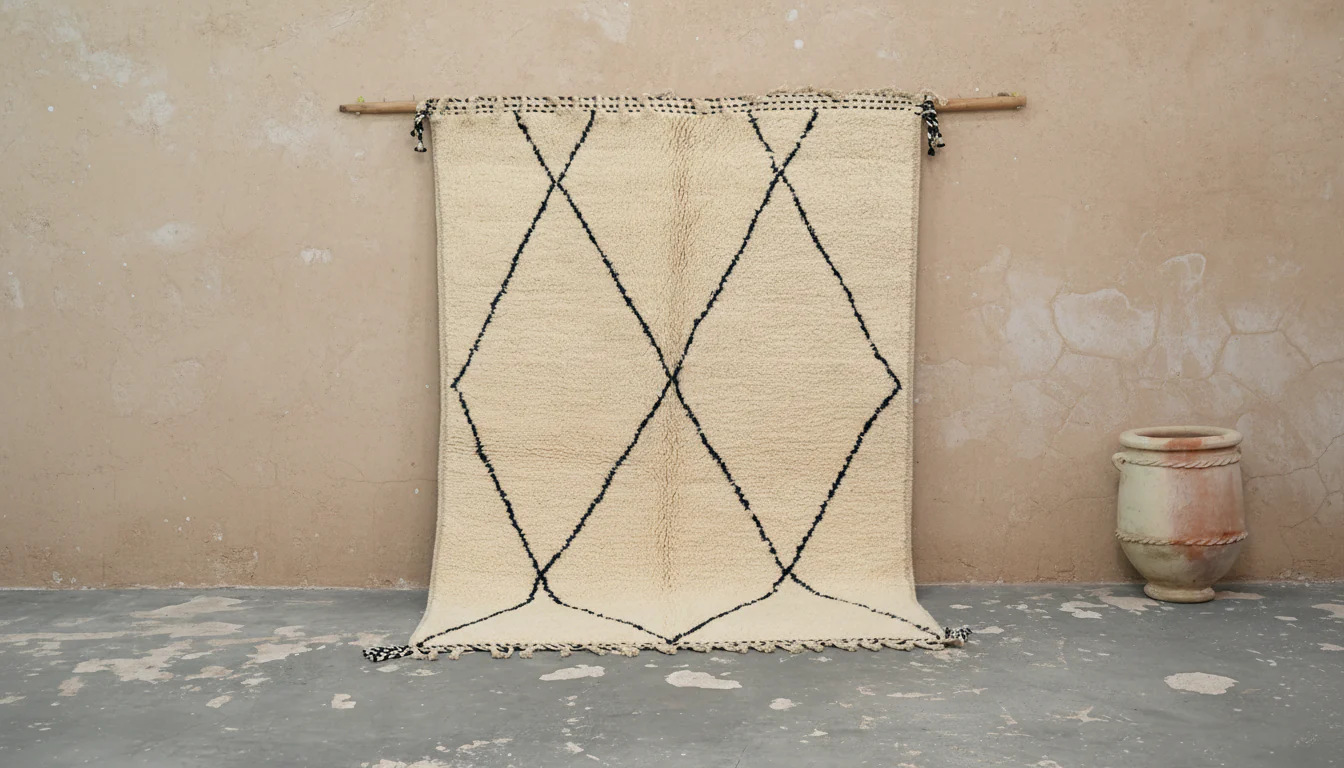 Beni Ouarain Rug, 250 x 170 cm, AZO-762