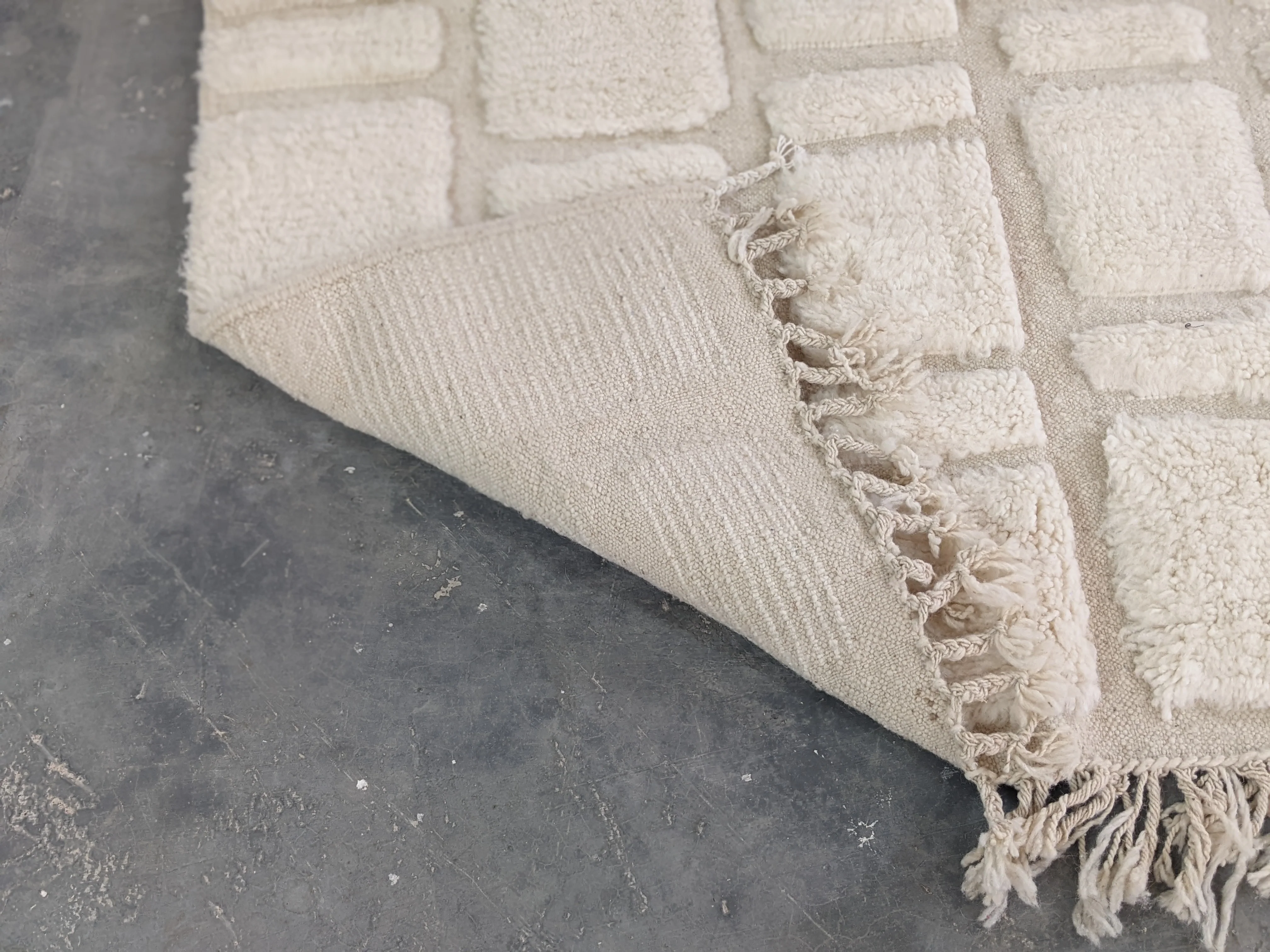 Beni Ouarain Rug, 255 x 150 cm || 8,37 x 4,92 feet, MS-386 - Image 5