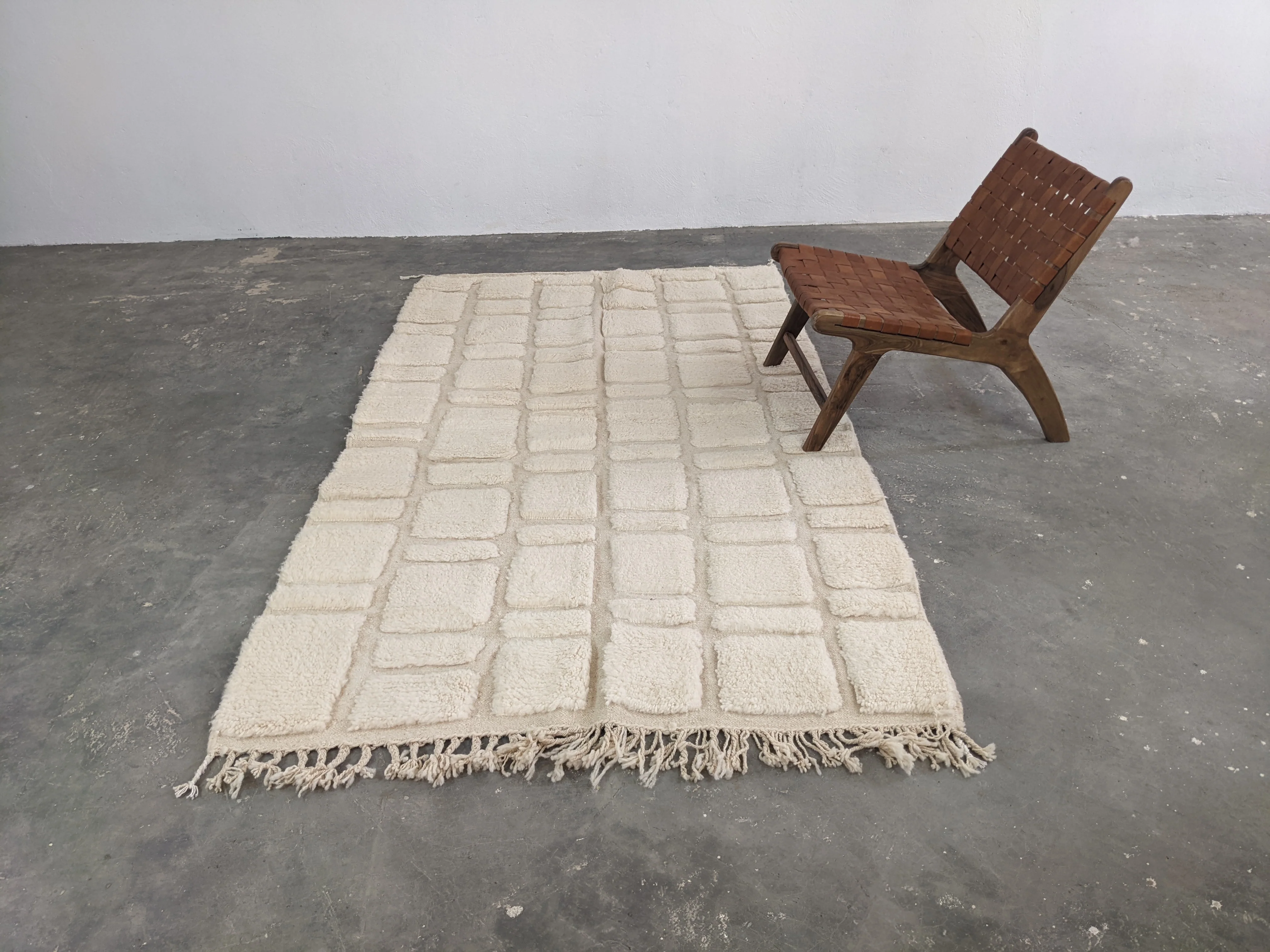 Beni Ouarain Rug, 255 x 150 cm || 8,37 x 4,92 feet, MS-386 - Image 7