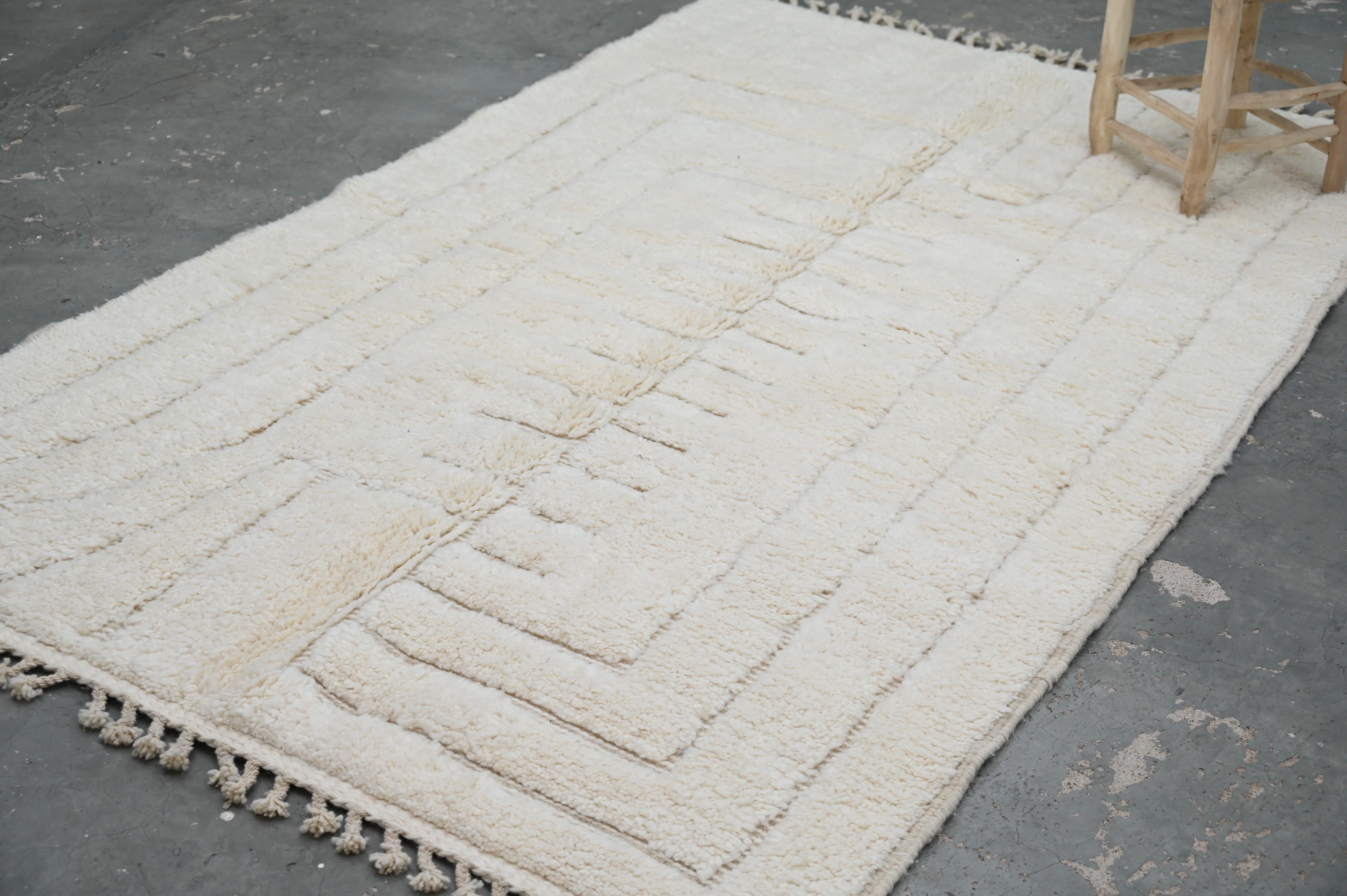 Beni Ouarain Rug, 255 x 160 cm, AZO-751 - Image 4