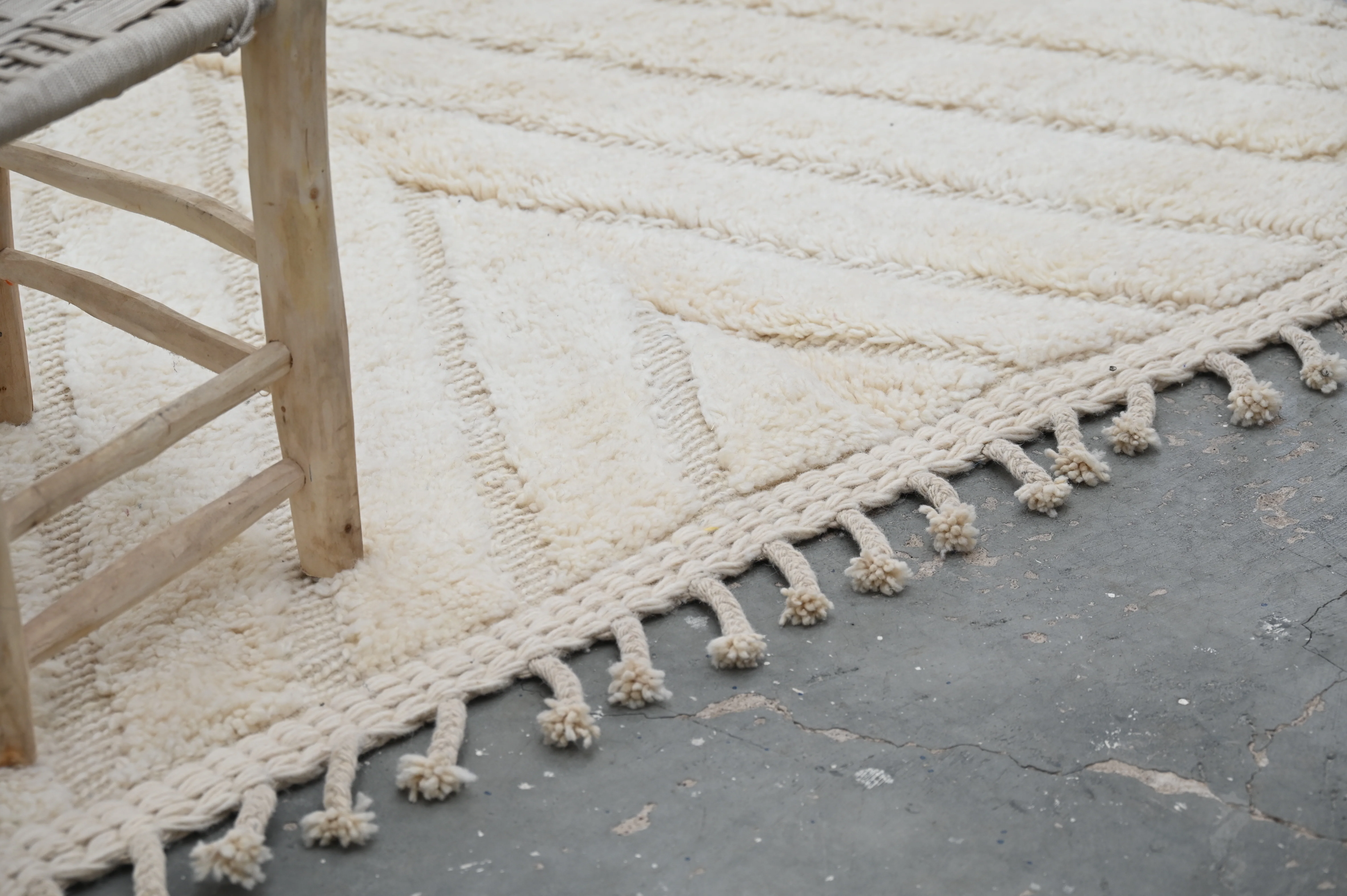 Beni Ouarain Rug, 255 x 160 cm, AZO-759 - Image 3