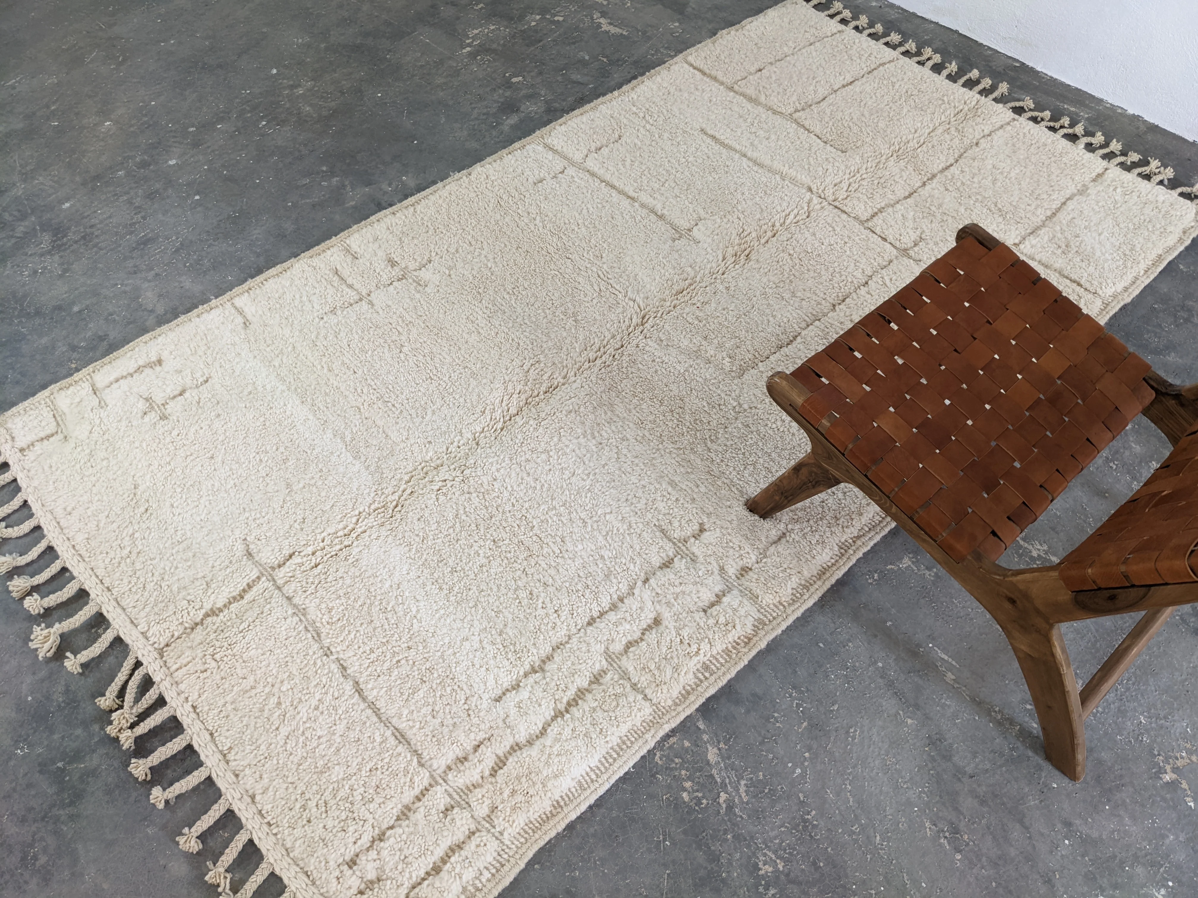 Beni Ouarain Rug, 265 x 155 cm || 8,69 x 5,09 feet, MS-337 - Image 6
