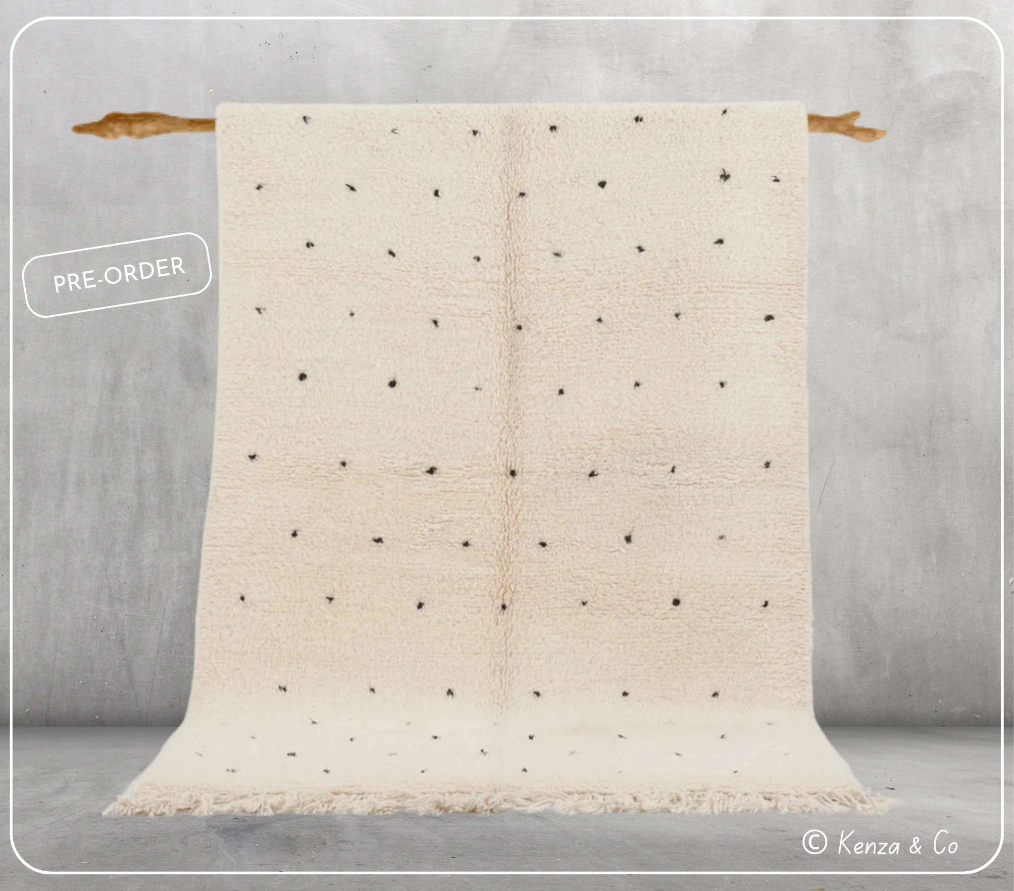 Beni Ouarain Rug – Pre-Order #104