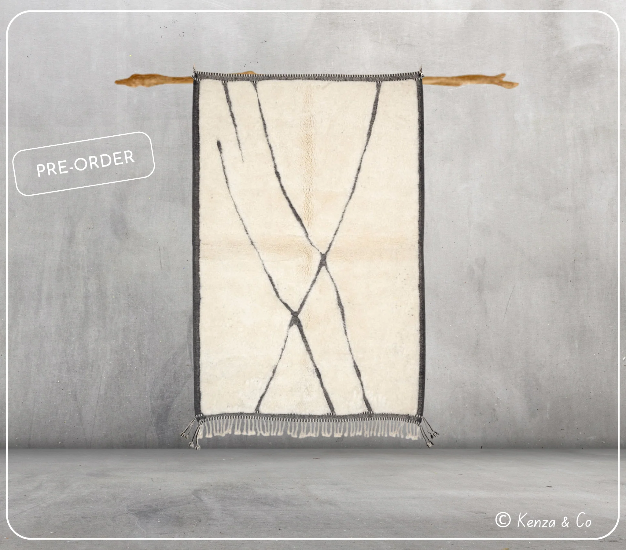 Beni Ouarain Rug – Pre-Order #107