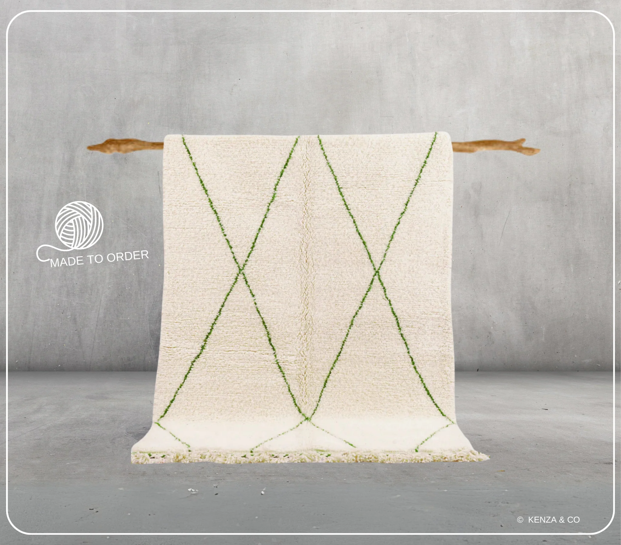 Beni Ouarain Rug – Pre-Order #138