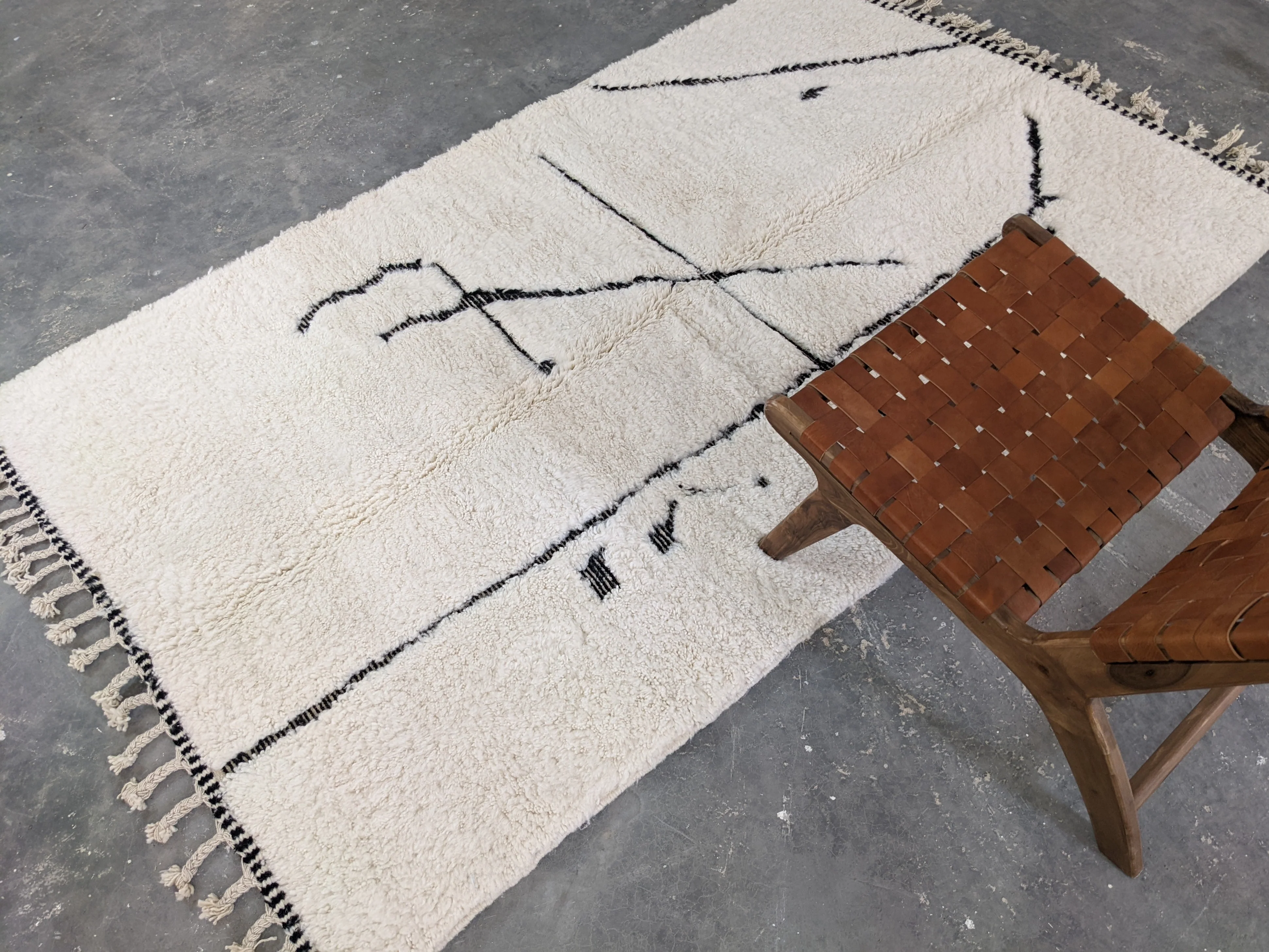 Beni Ouarain Rug – Pre-Order #368 - Image 5