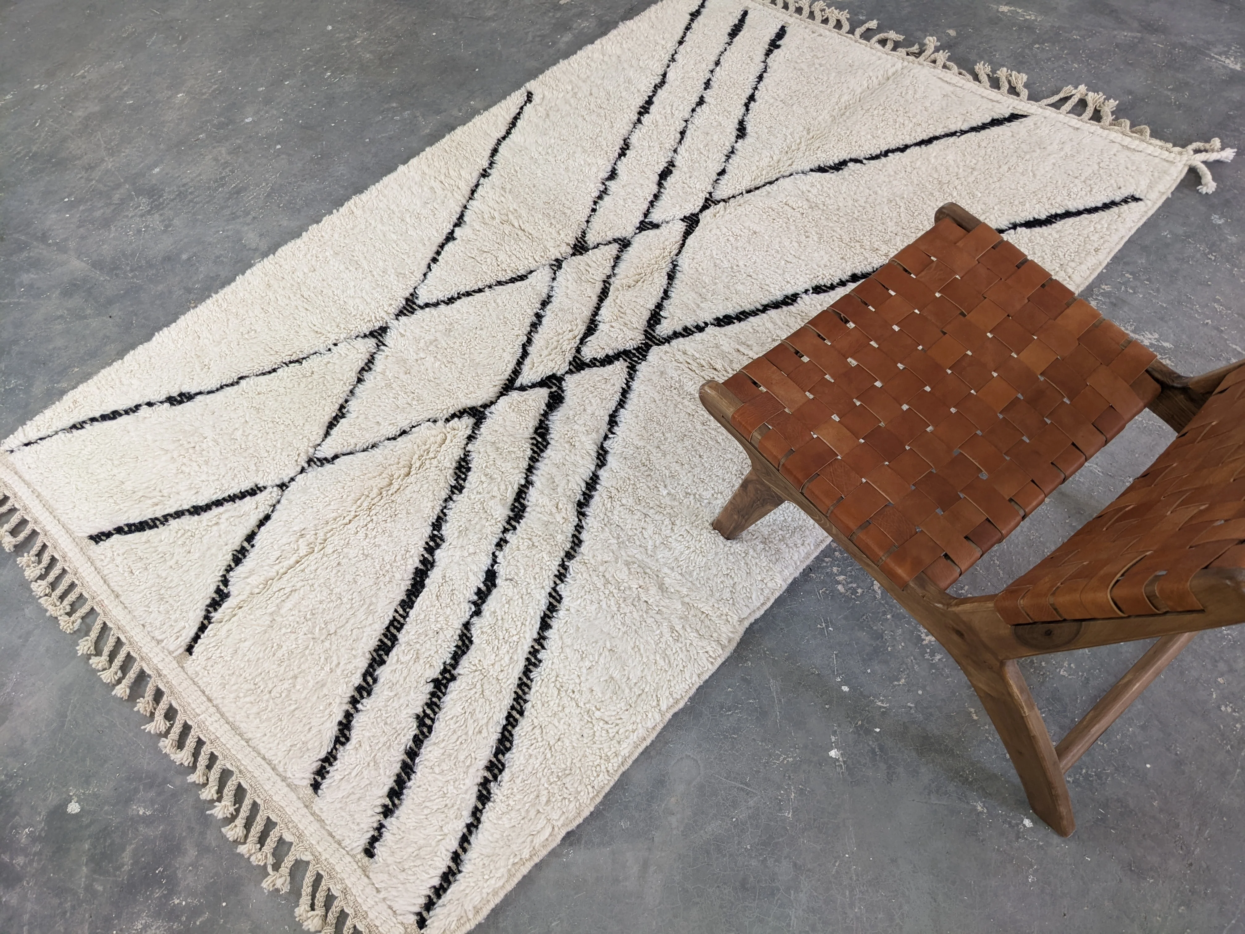 Beni Ouarain Rug – Pre-Order #375 - Image 5