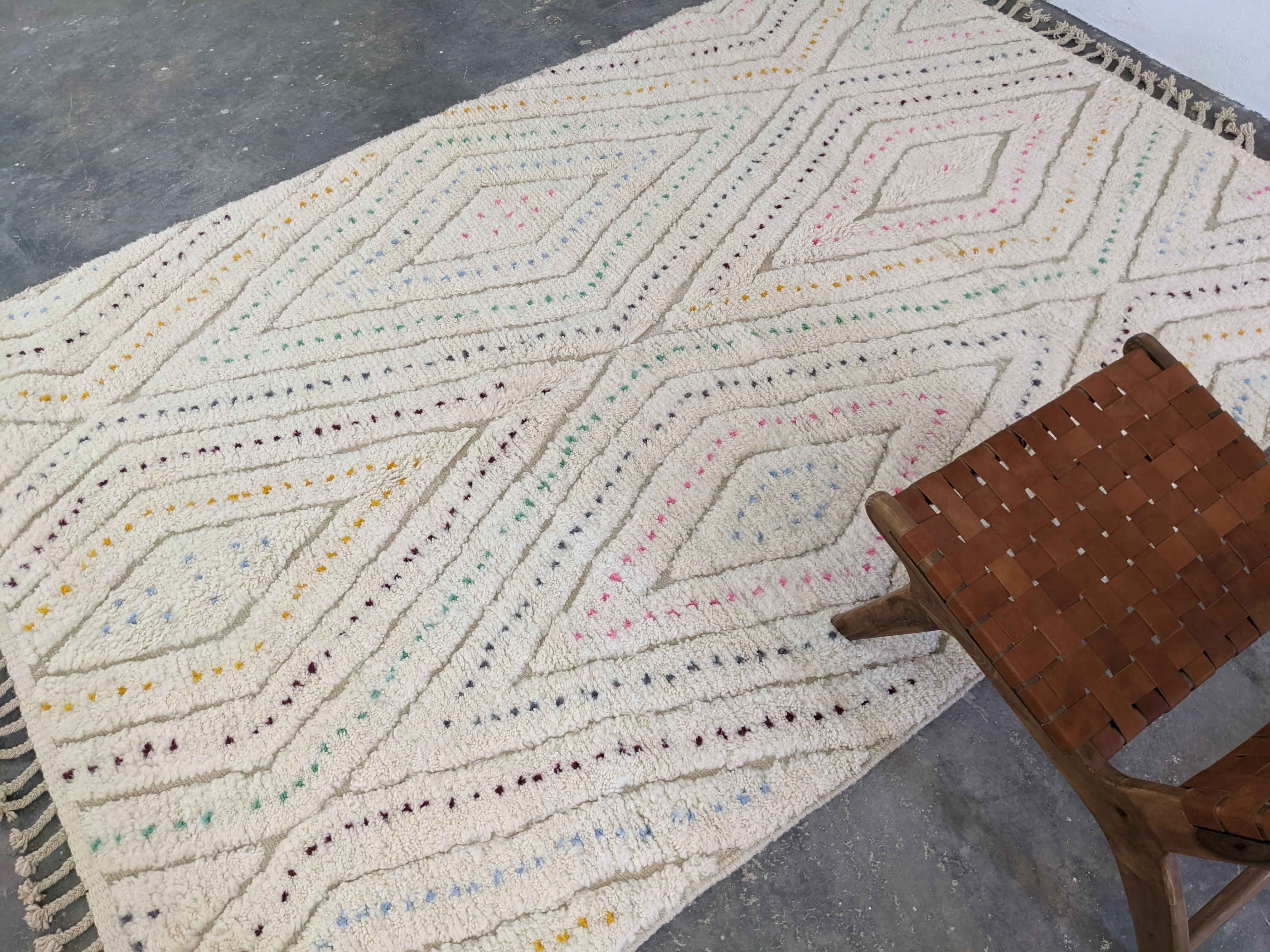 Beni Ouarain Rug – Pre-Order - Eeva #G376 - Image 3