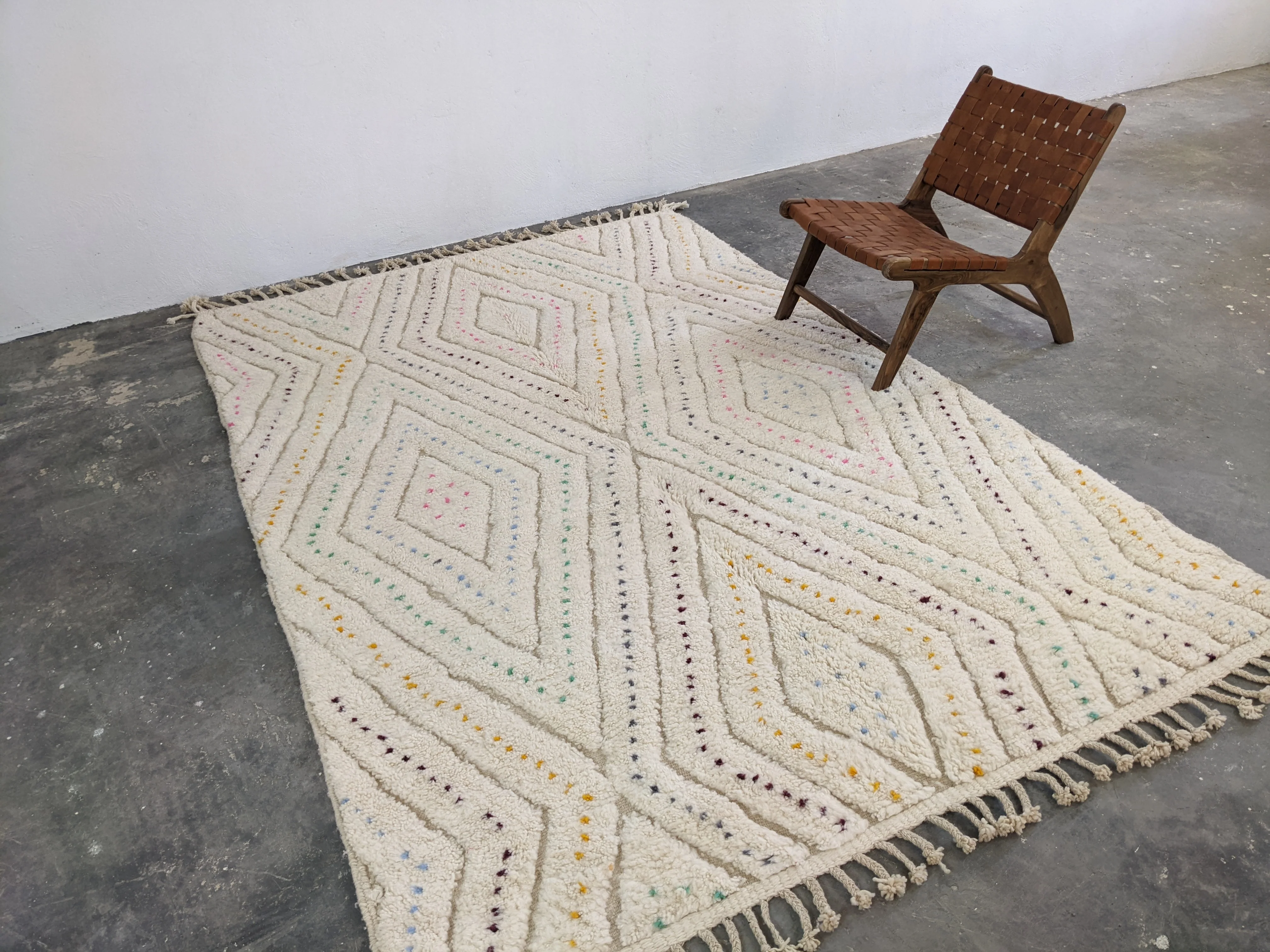 Beni Ouarain Rug – Pre-Order - Eeva #G376 - Image 4