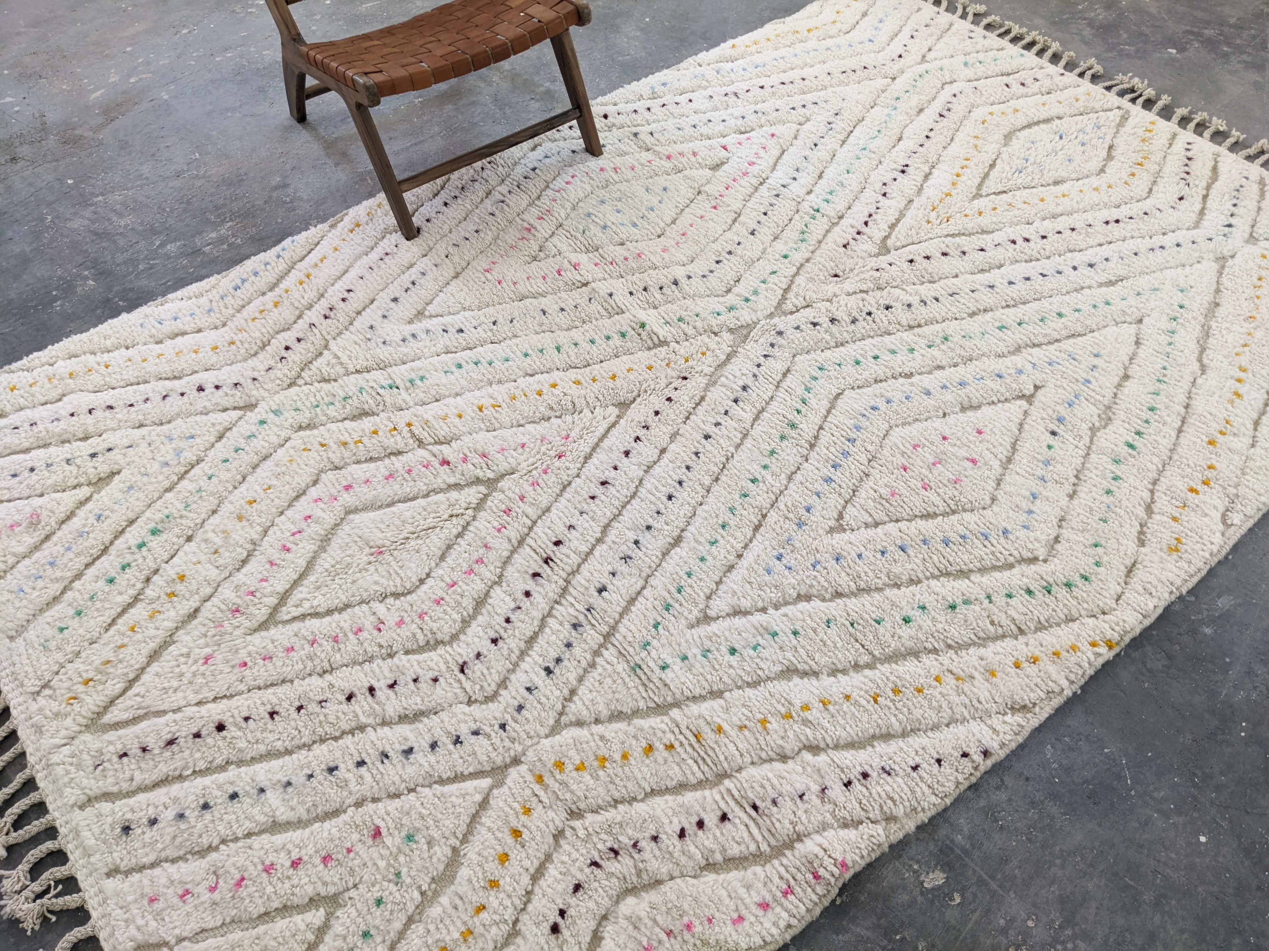Beni Ouarain Rug – Pre-Order - Eeva #G376 - Image 5