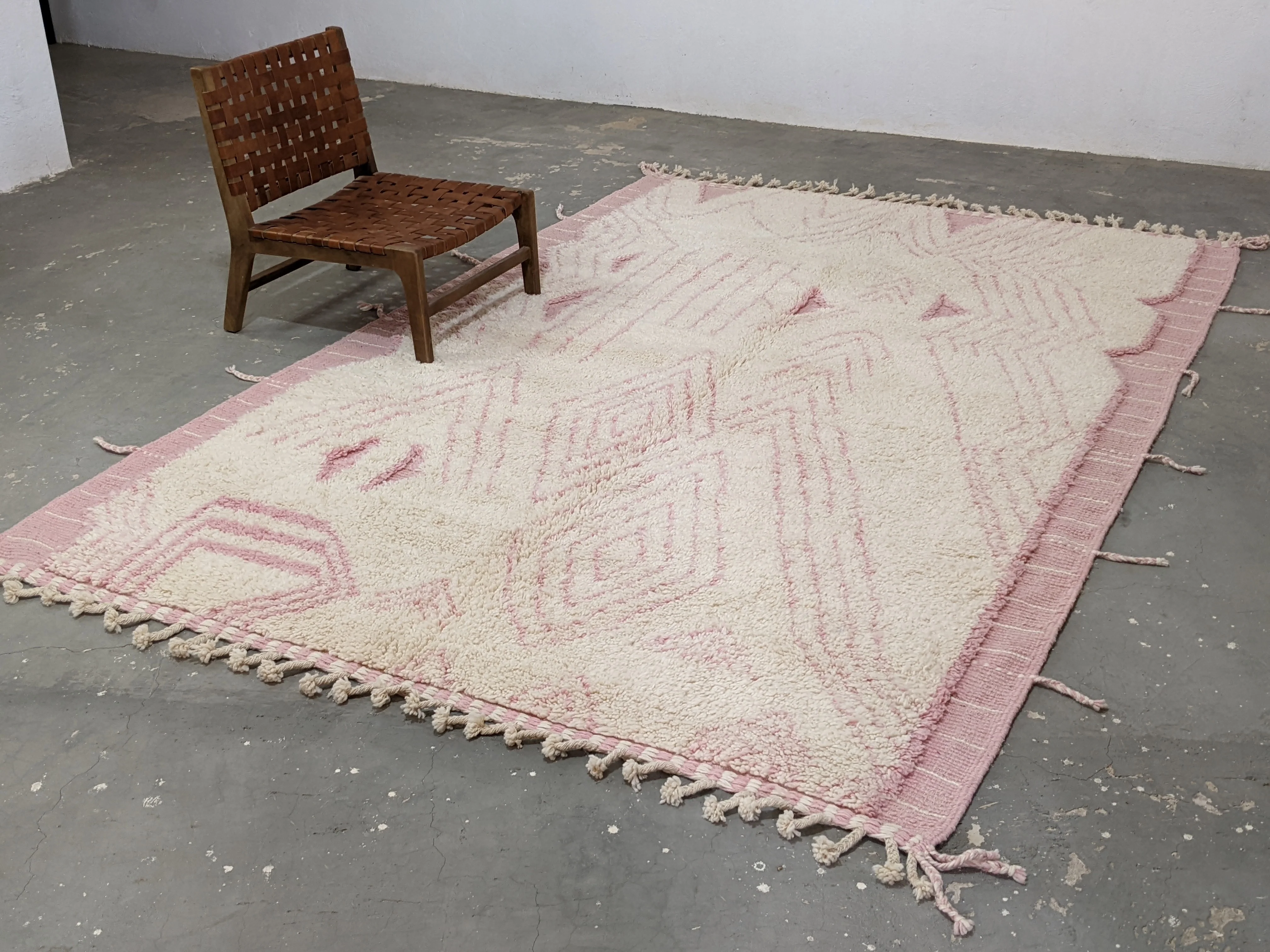 Beni Ouarain Rug – Pre-Order #G524 - Image 7