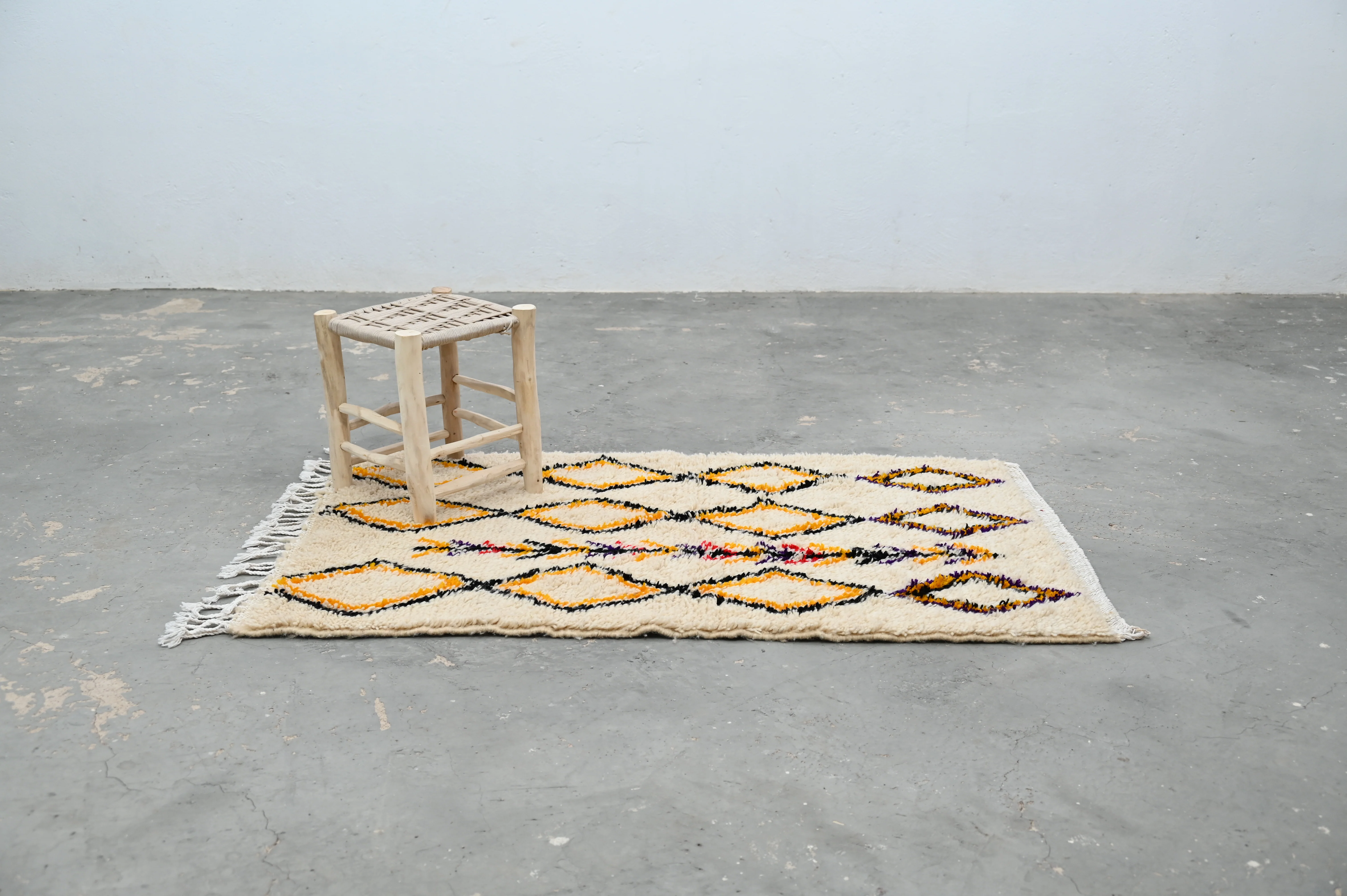 Handmade Azilal Rug, 155 x 95 cm, PO-435 - Image 4