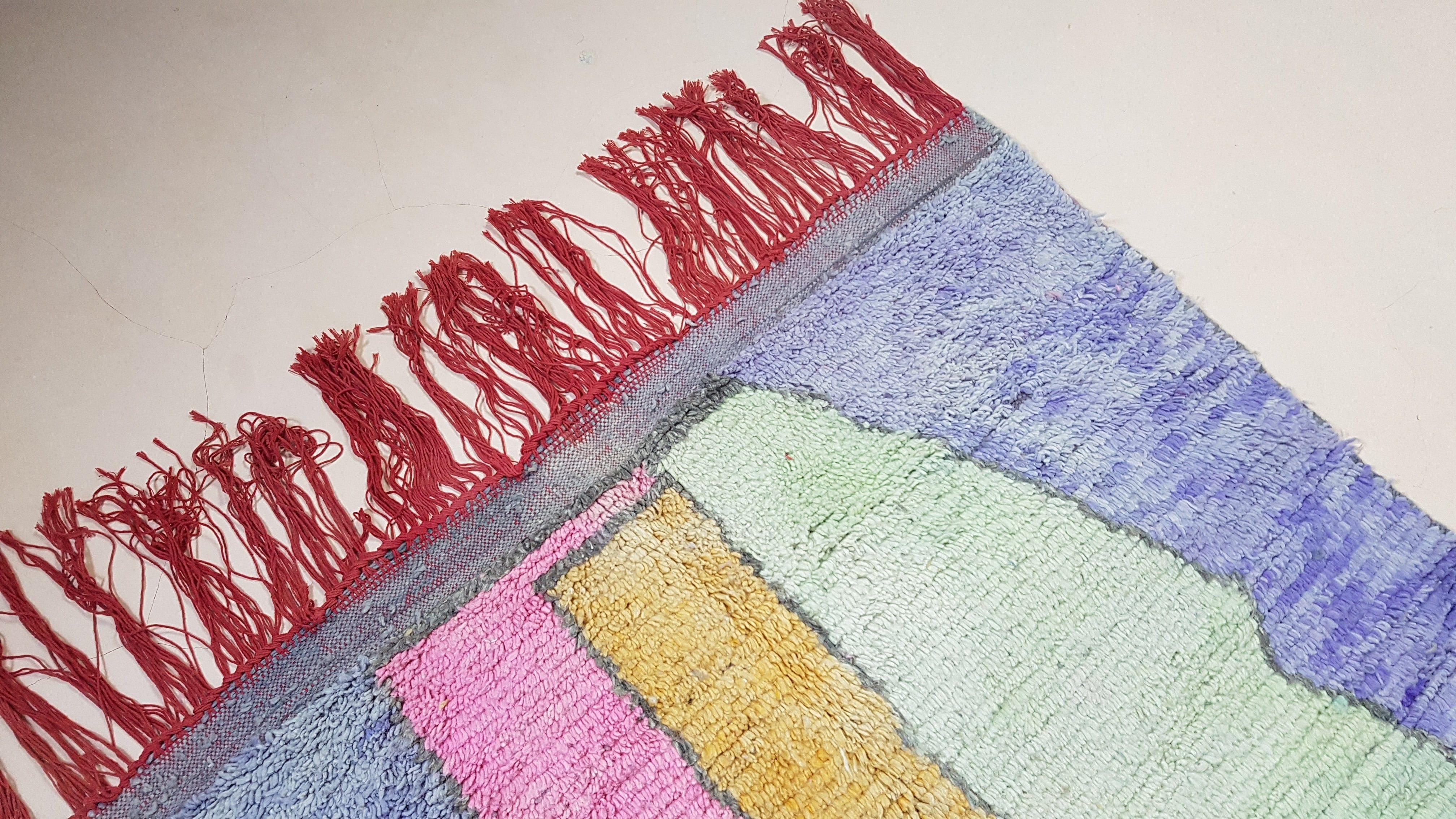 Handmade Azilal rug, 203 x 140 cm || 6.66 x 4.59 feet - Image 3