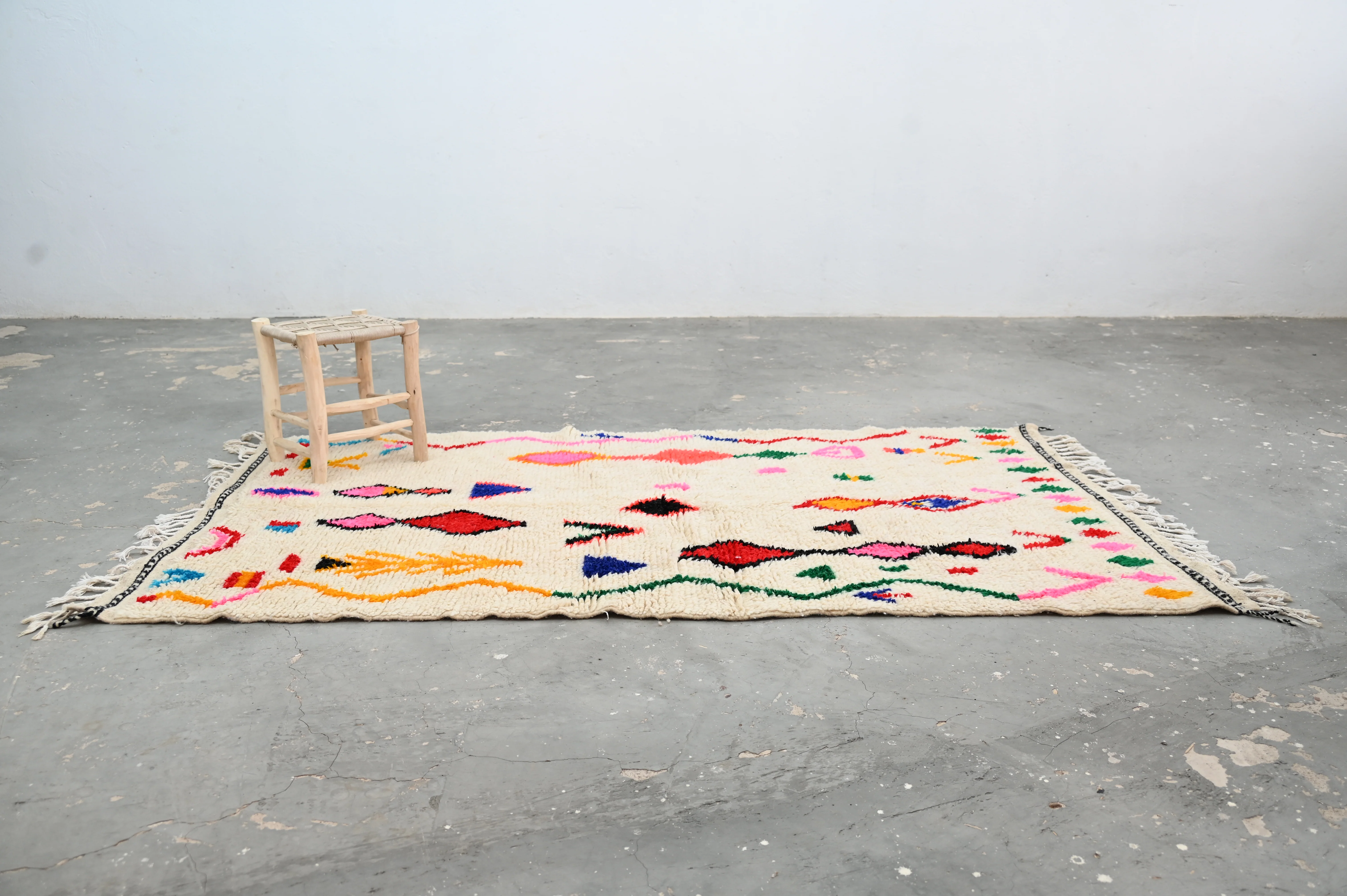 Handmade Azilal Rug, 230 x 130 cm, AZO-484 - Image 3