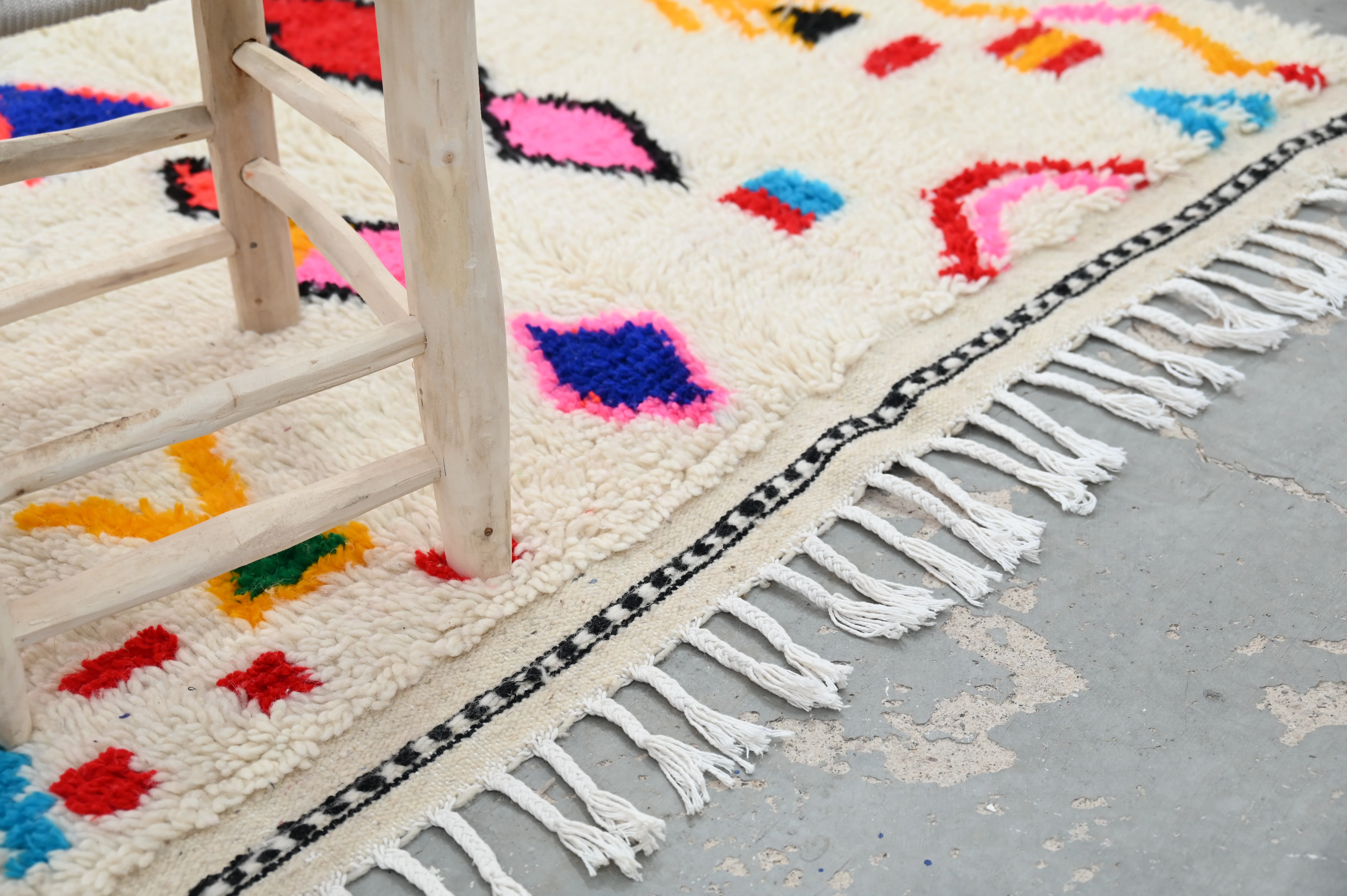 Handmade Azilal Rug, 230 x 130 cm, AZO-484 - Image 4