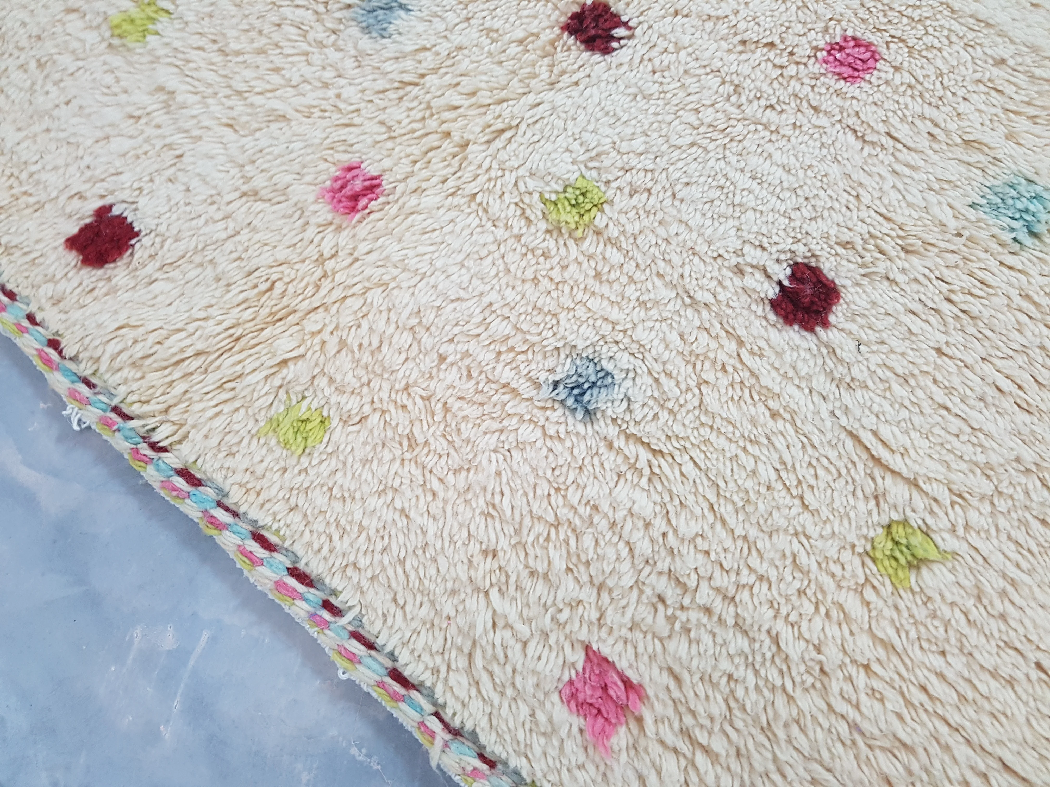 Handmade Azilal Rug, 230 x 150 cm || 7,55 x 4,92 feet, AZ-118 - Image 6