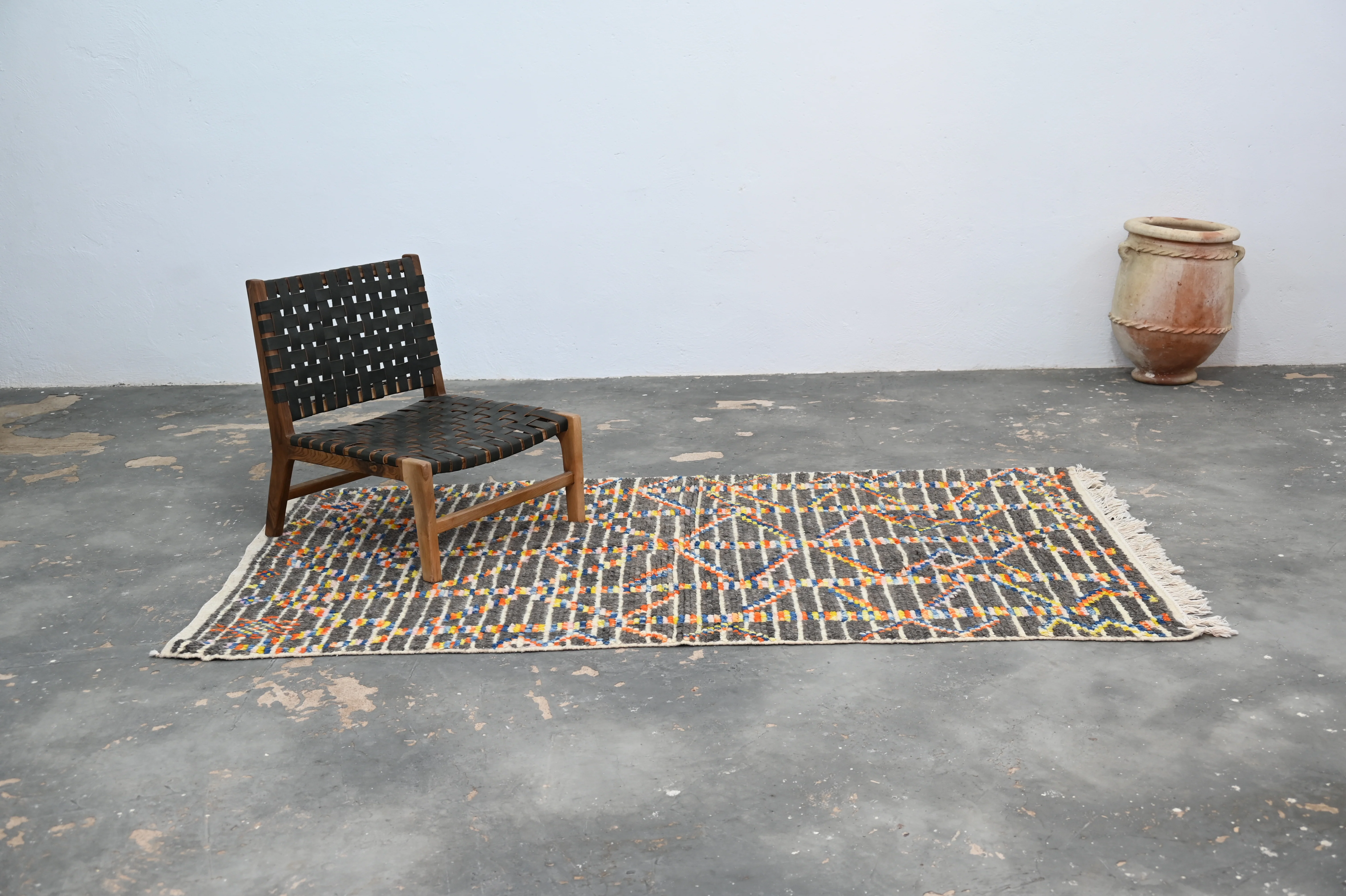 Handmade Azilal Rug, 240 x 135 cm, AZO-634 - Image 3