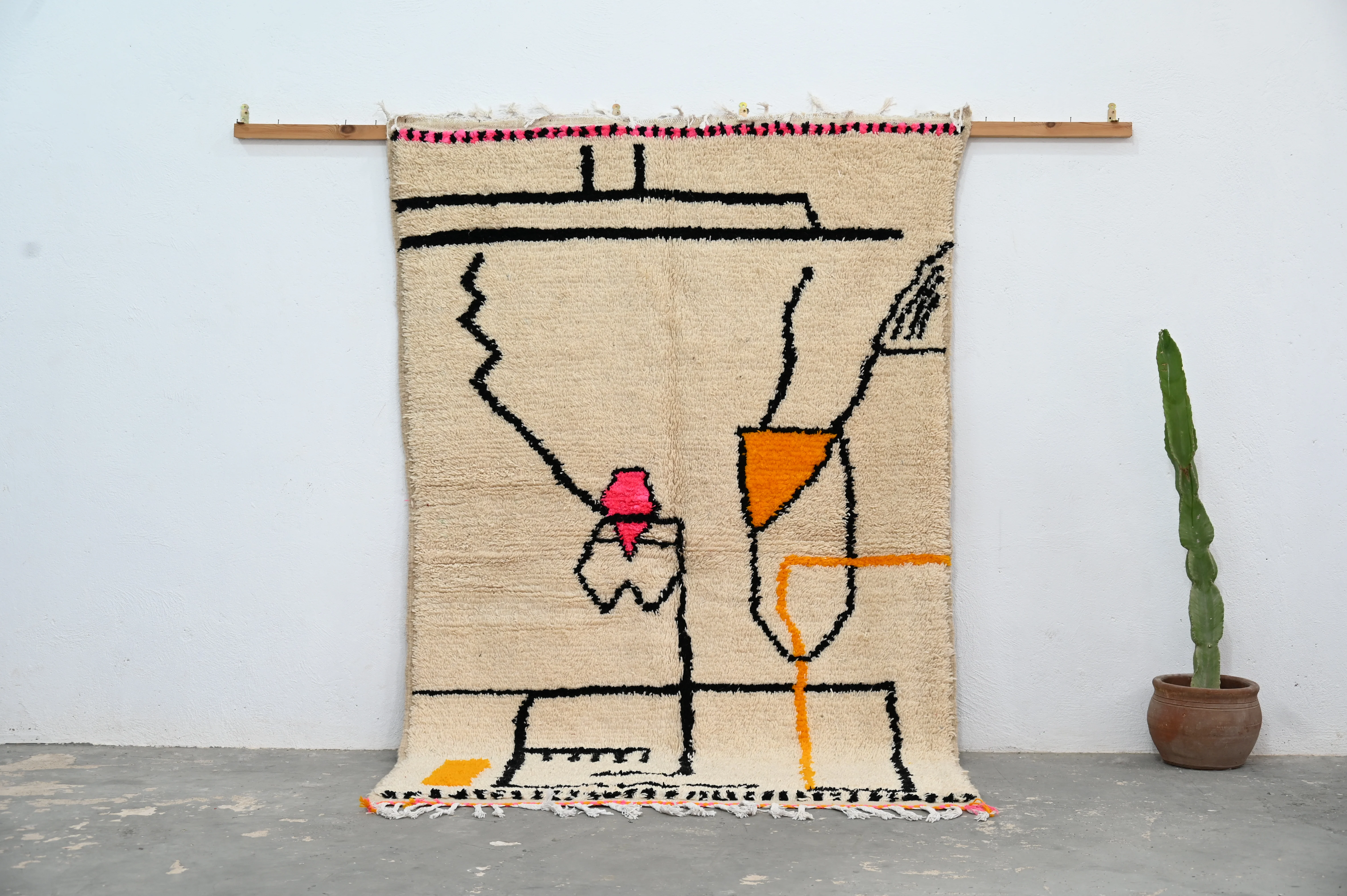 Handmade Azilal Rug, 240 x 150 cm, AZO-491