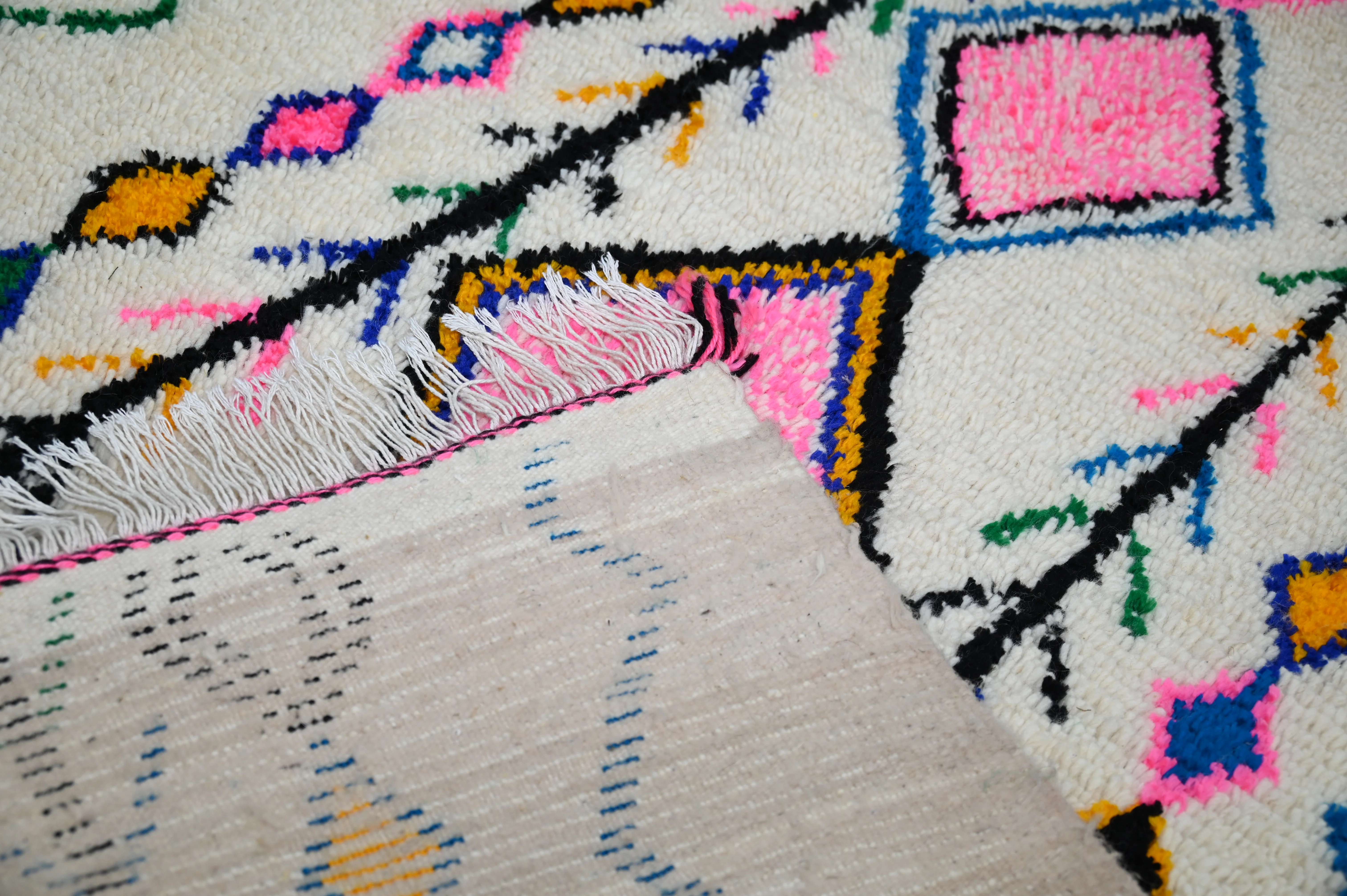 Handmade Azilal Rug, 245 x 130 cm, AZO-416 - Image 6