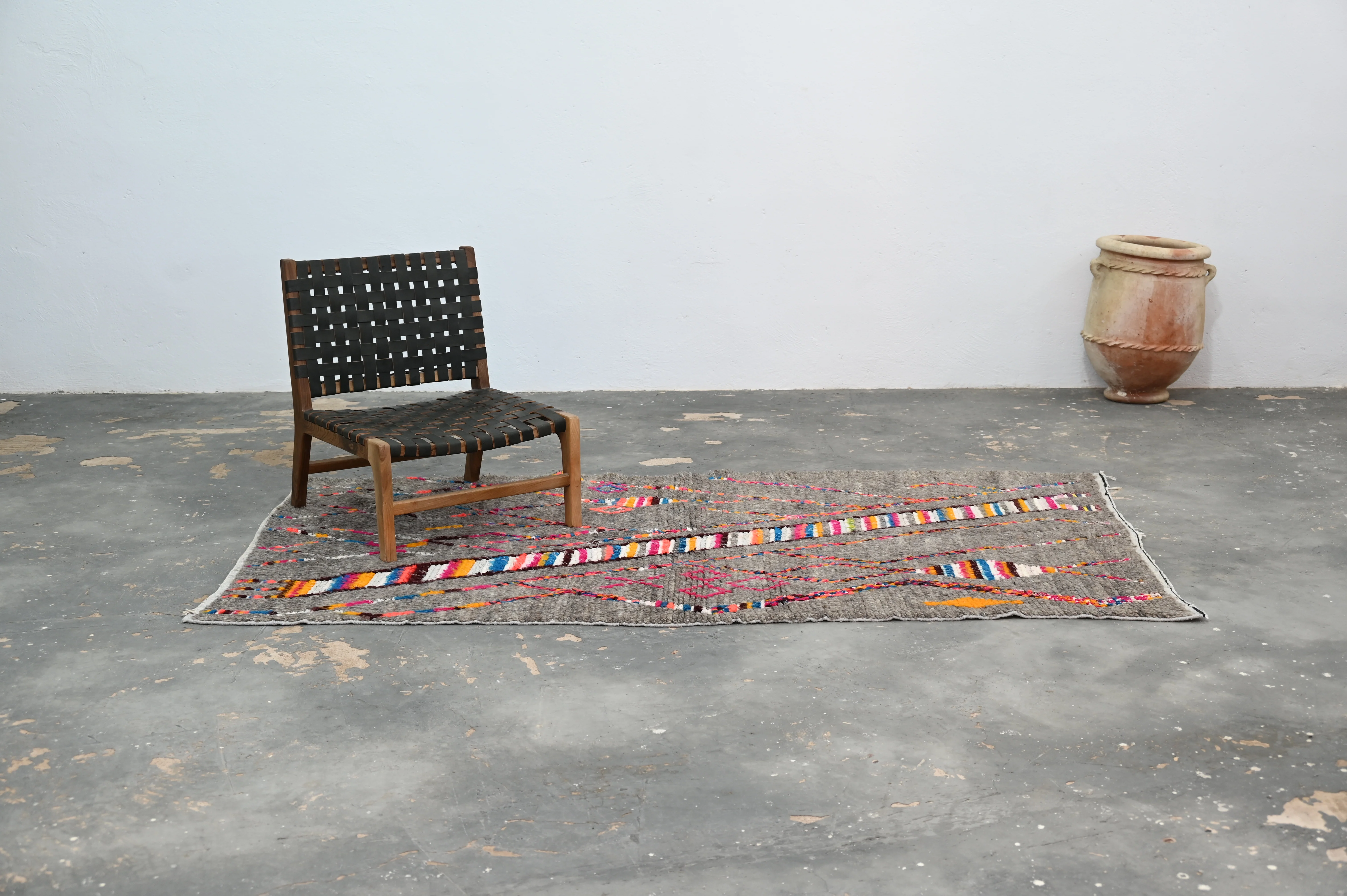 Handmade Azilal Rug, 245 x 140 cm, AZO-632 - Image 3