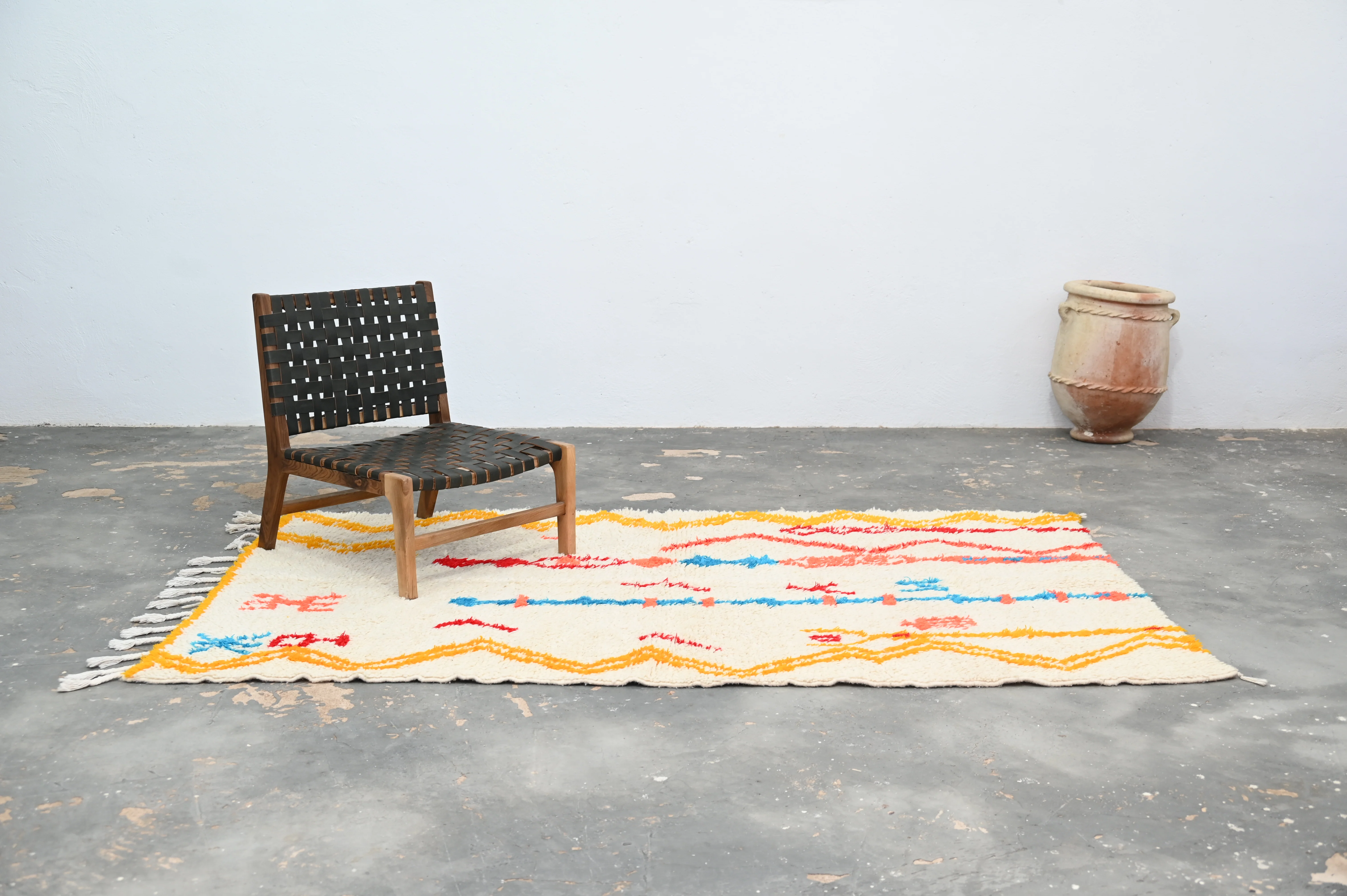 Handmade Azilal Rug, 245 x 150 cm, AZO-613 - Image 3