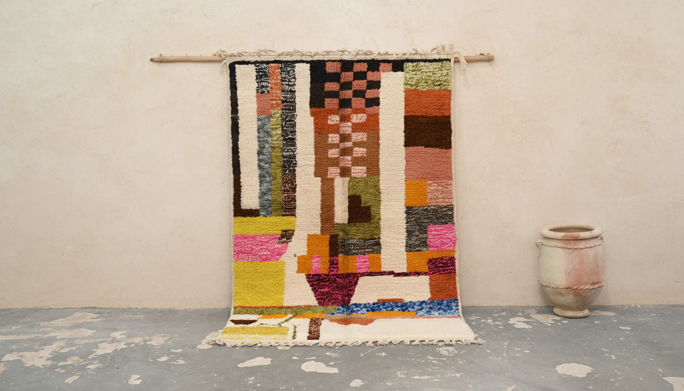 Handmade Azilal Rug, 245 x 160 cm, AZO-777