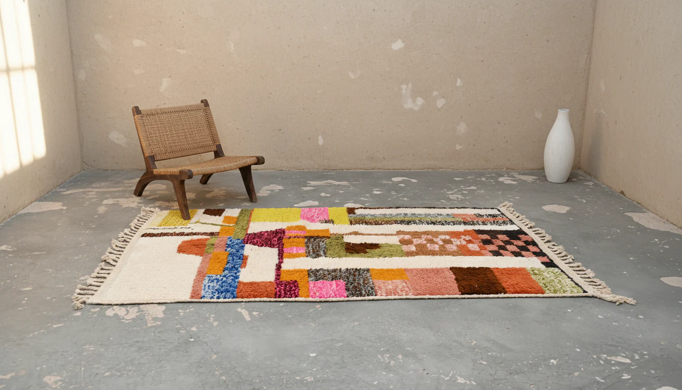 Handmade Azilal Rug, 245 x 160 cm, AZO-777 - Image 2