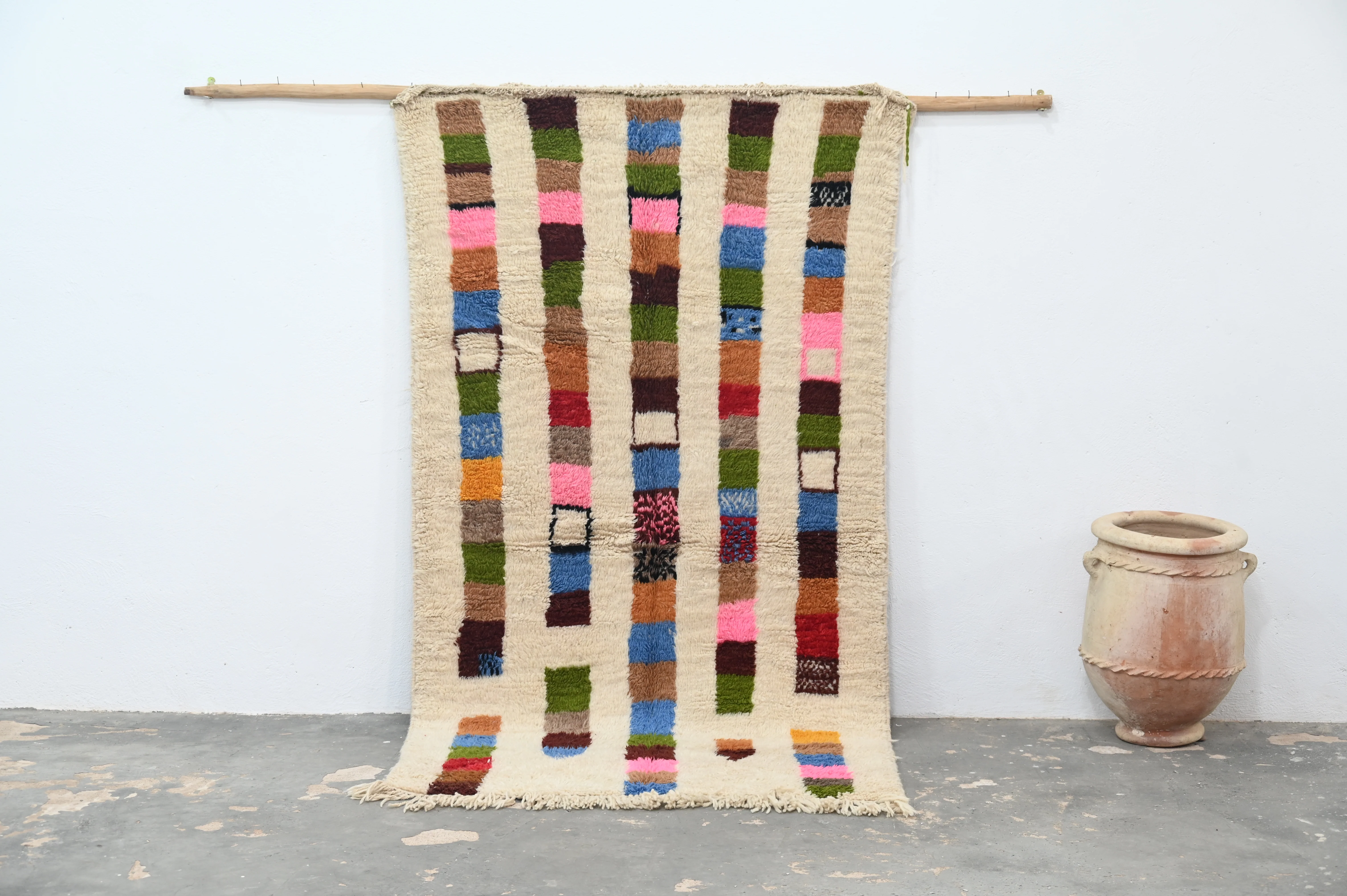 Handmade Azilal Rug, 250 x 135 cm, AZD-682