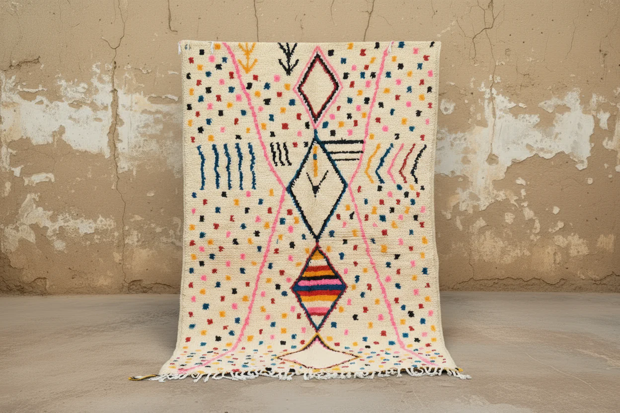 Handmade Azilal Rug, 250 x 150 cm, AZO-558