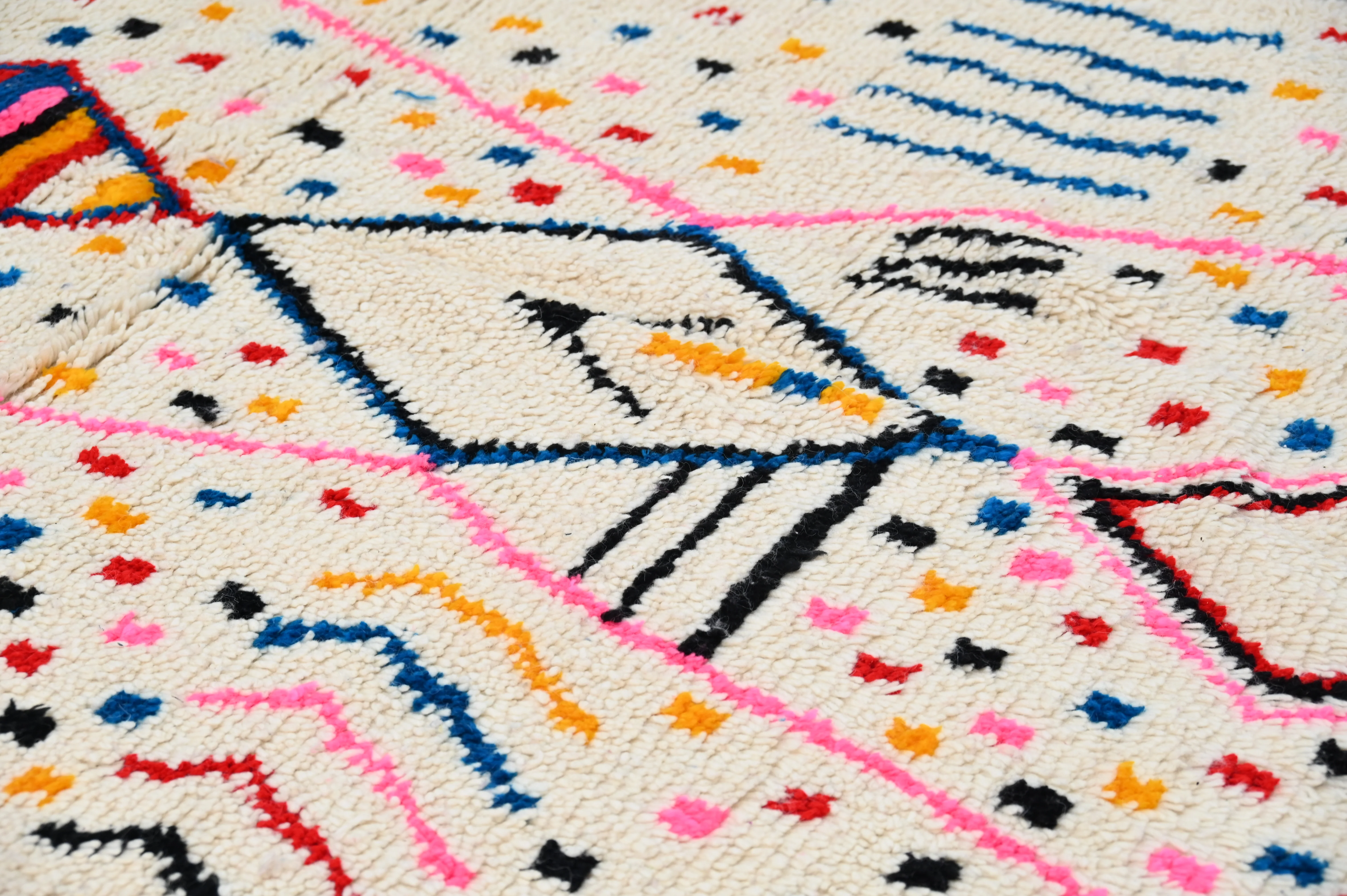 Handmade Azilal Rug, 250 x 150 cm, AZO-558 - Image 6