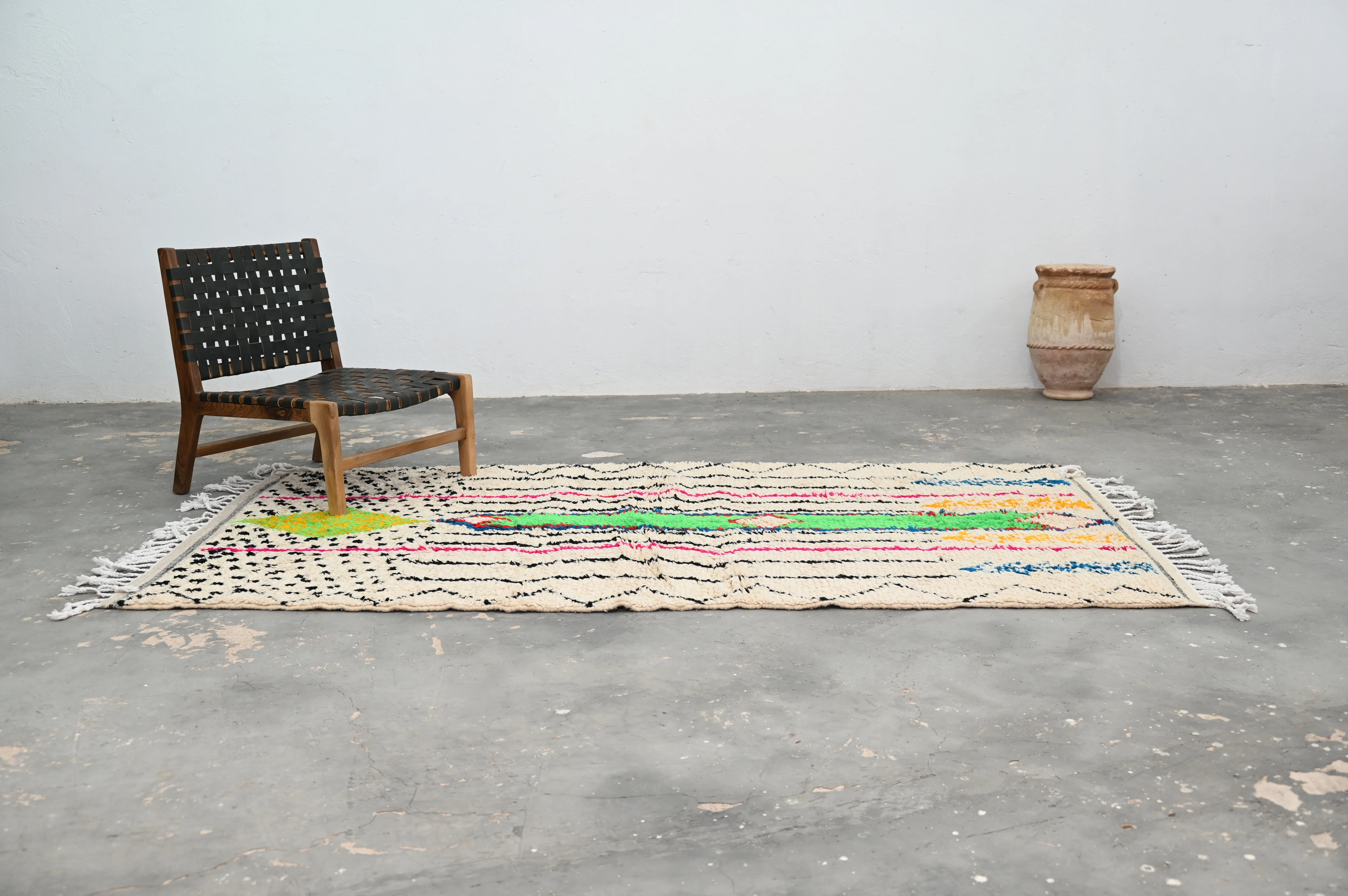 Handmade Azilal Rug, 255 x 145 cm, AZO-564 - Image 8