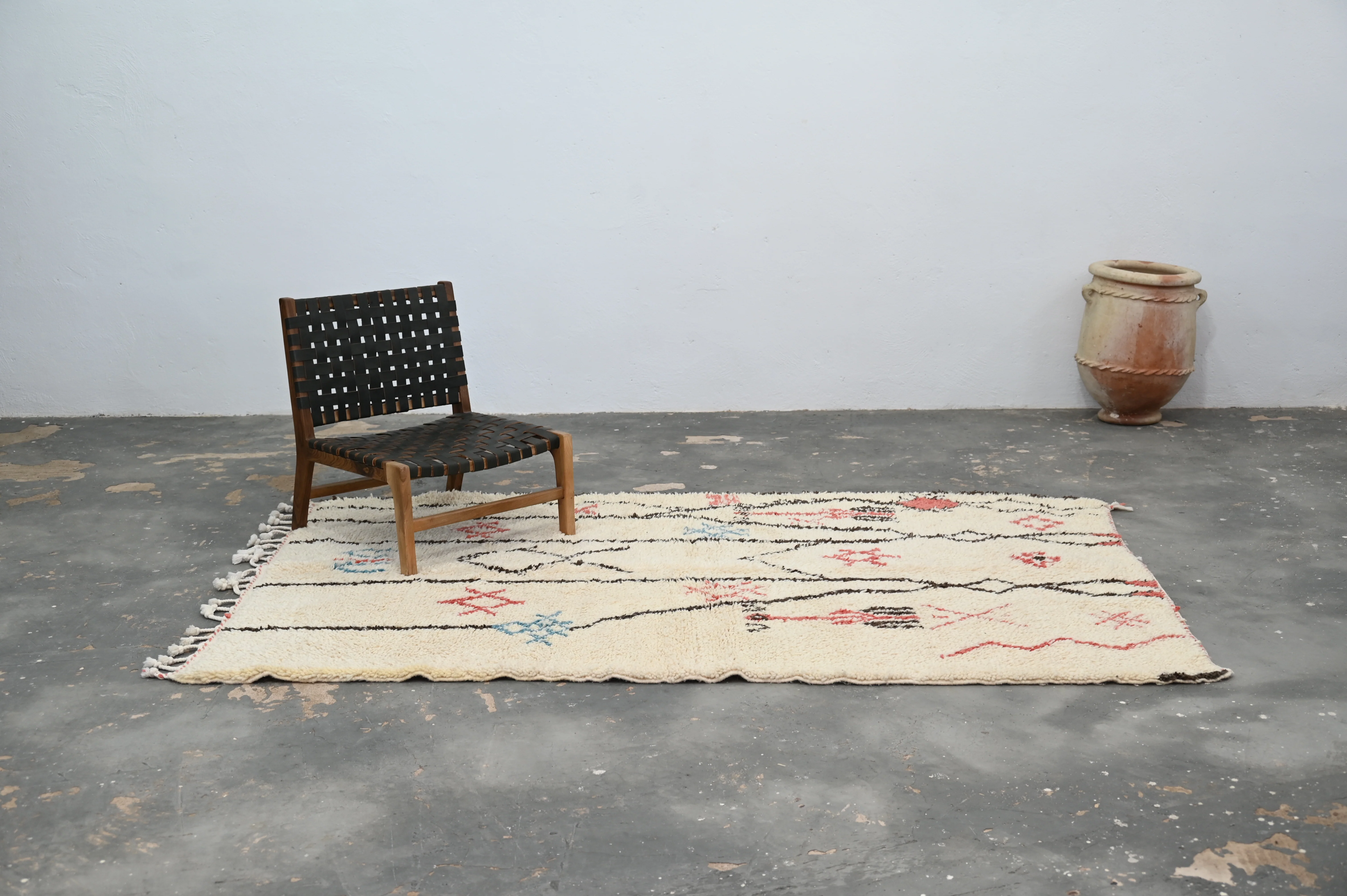 Handmade Azilal Rug, 255 x 160 cm, AZD-623 - Image 4