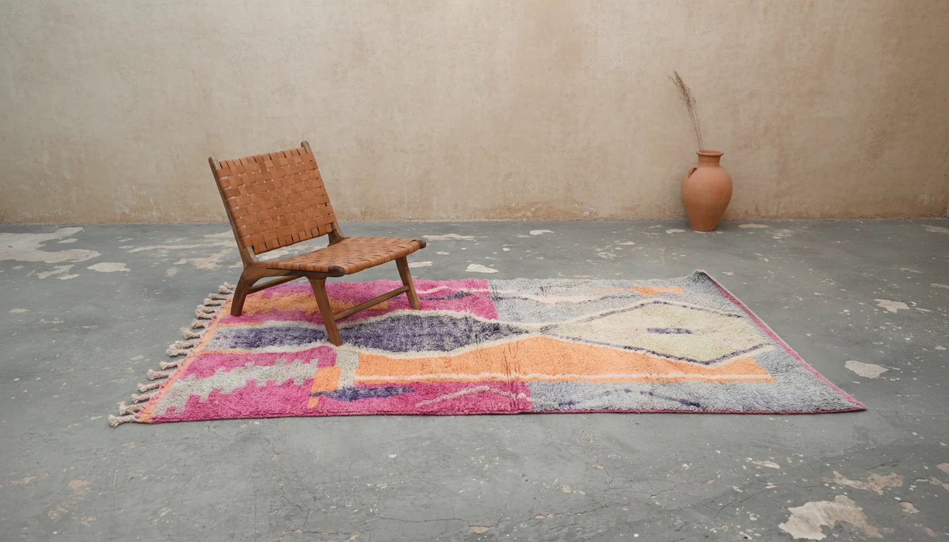 Handmade Azilal Rug, 255 x 160 cm, AZO-701 - Image 2