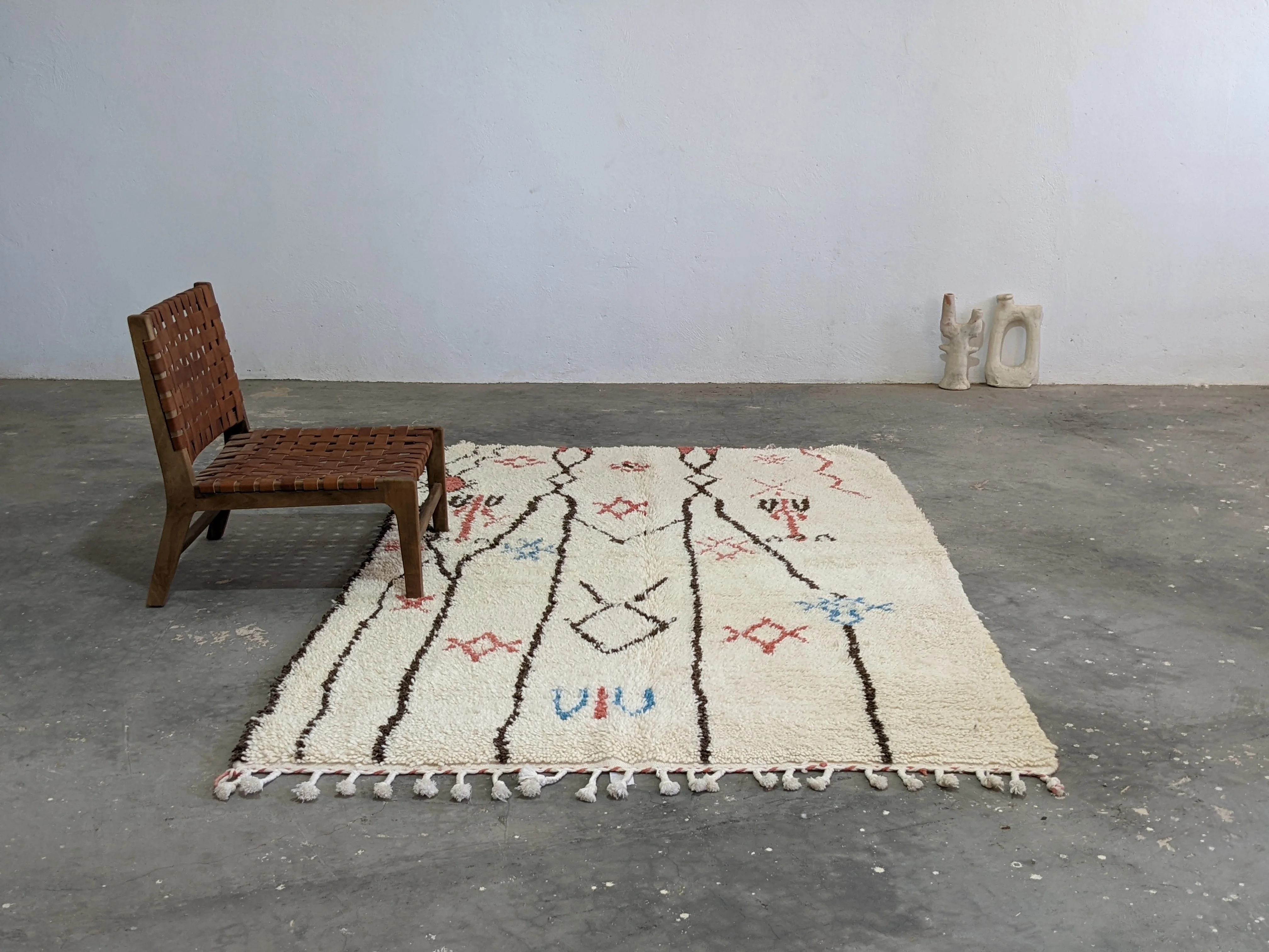 Handmade Azilal Rug, 255 x 165 cm, AZO-178 - Image 6