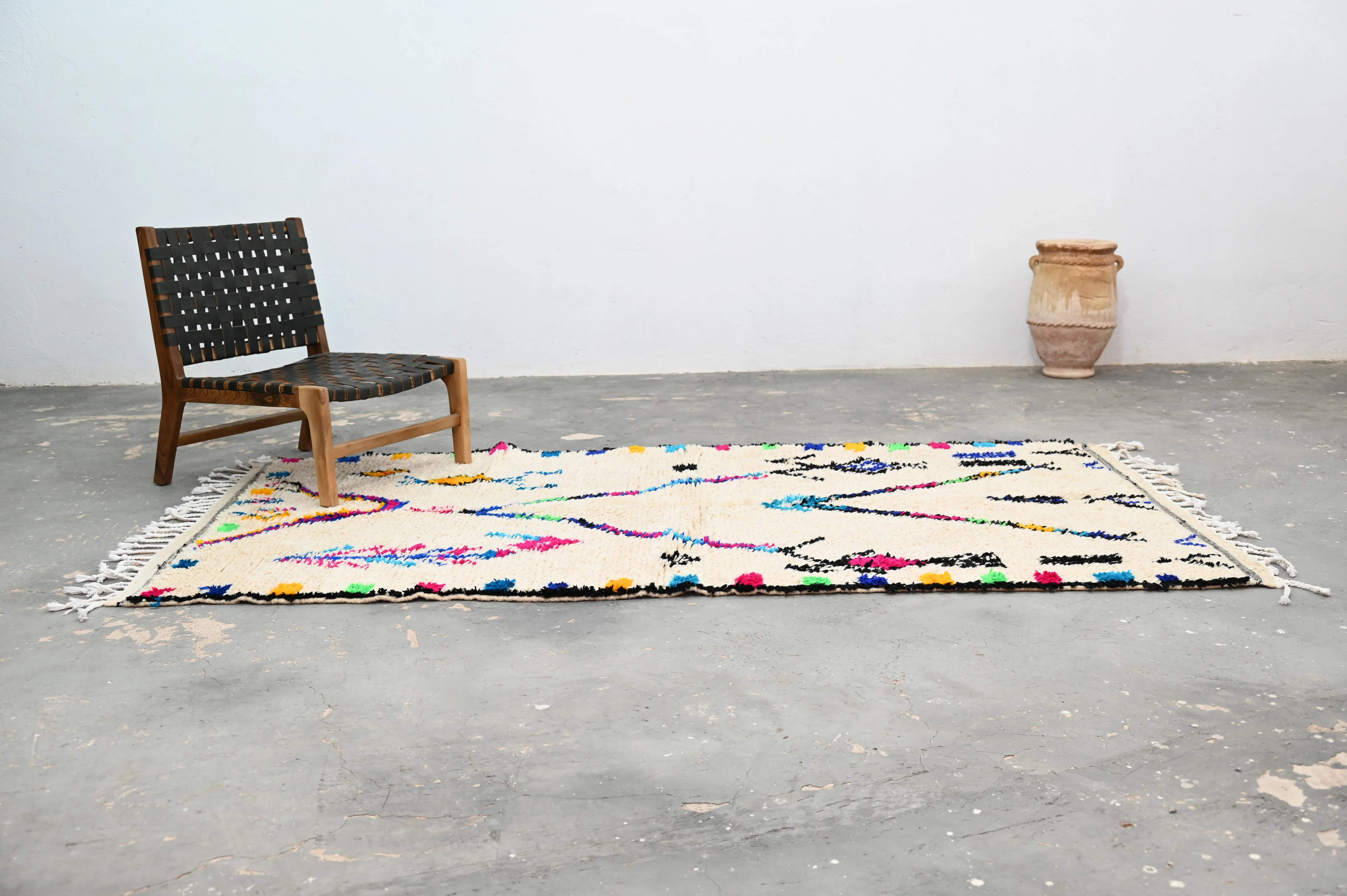 Handmade Azilal Rug, 260 x 140 cm, AZO-574 - Image 3