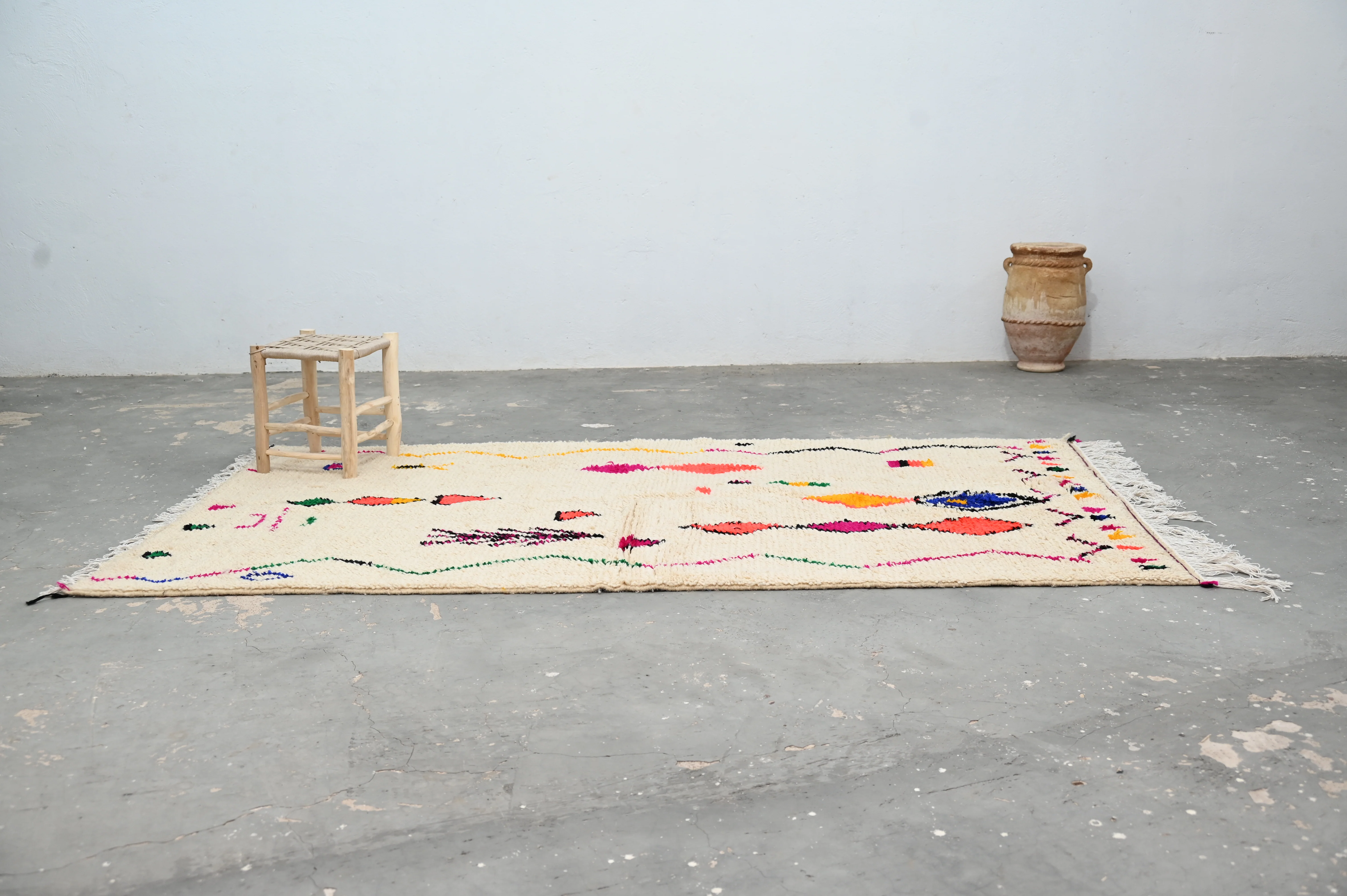 Handmade Azilal Rug, 260 x 150 cm, AZO-528 - Image 4