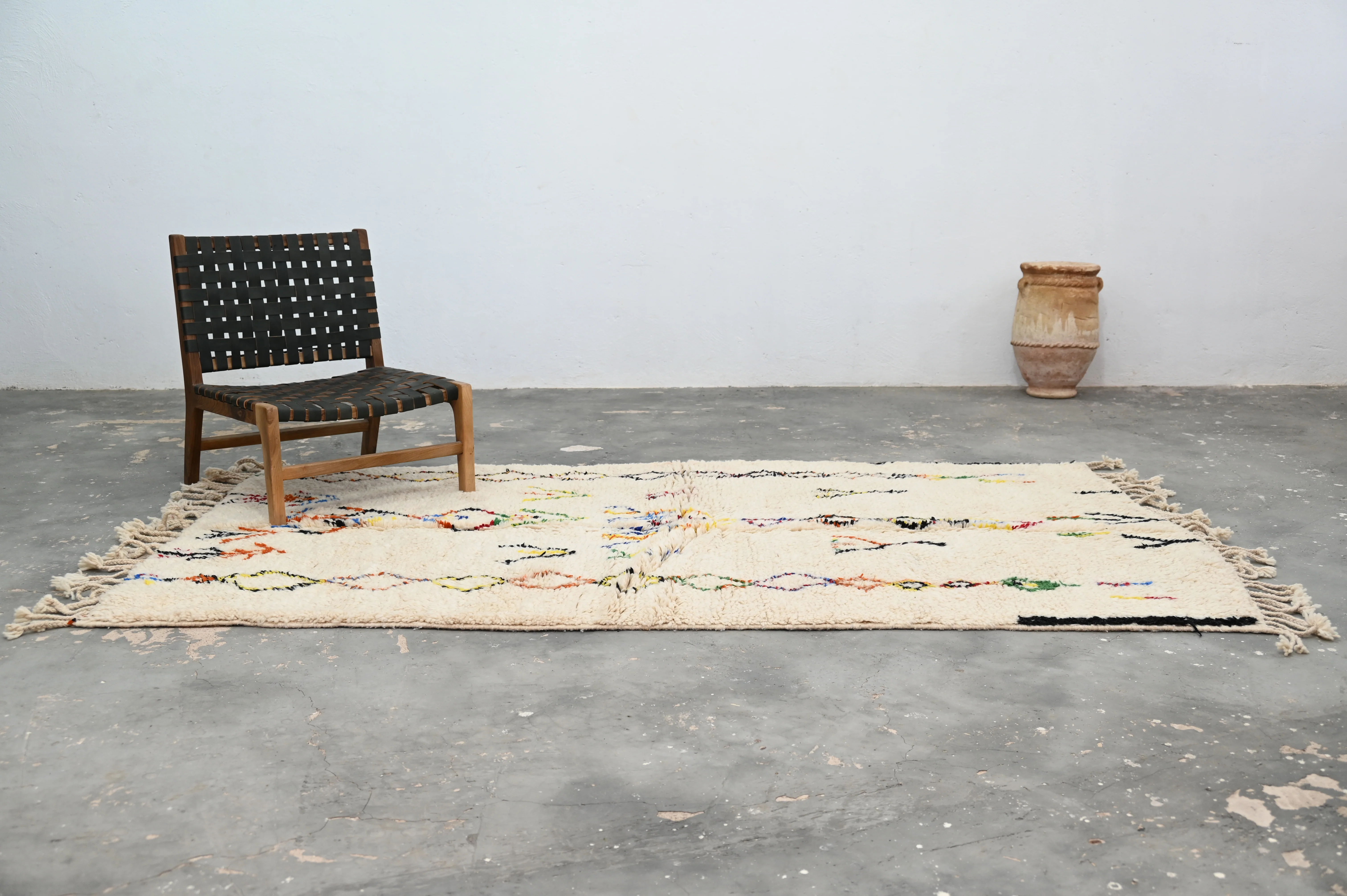 Handmade Azilal Rug, 260 x 150 cm, AZO-551 - Image 8