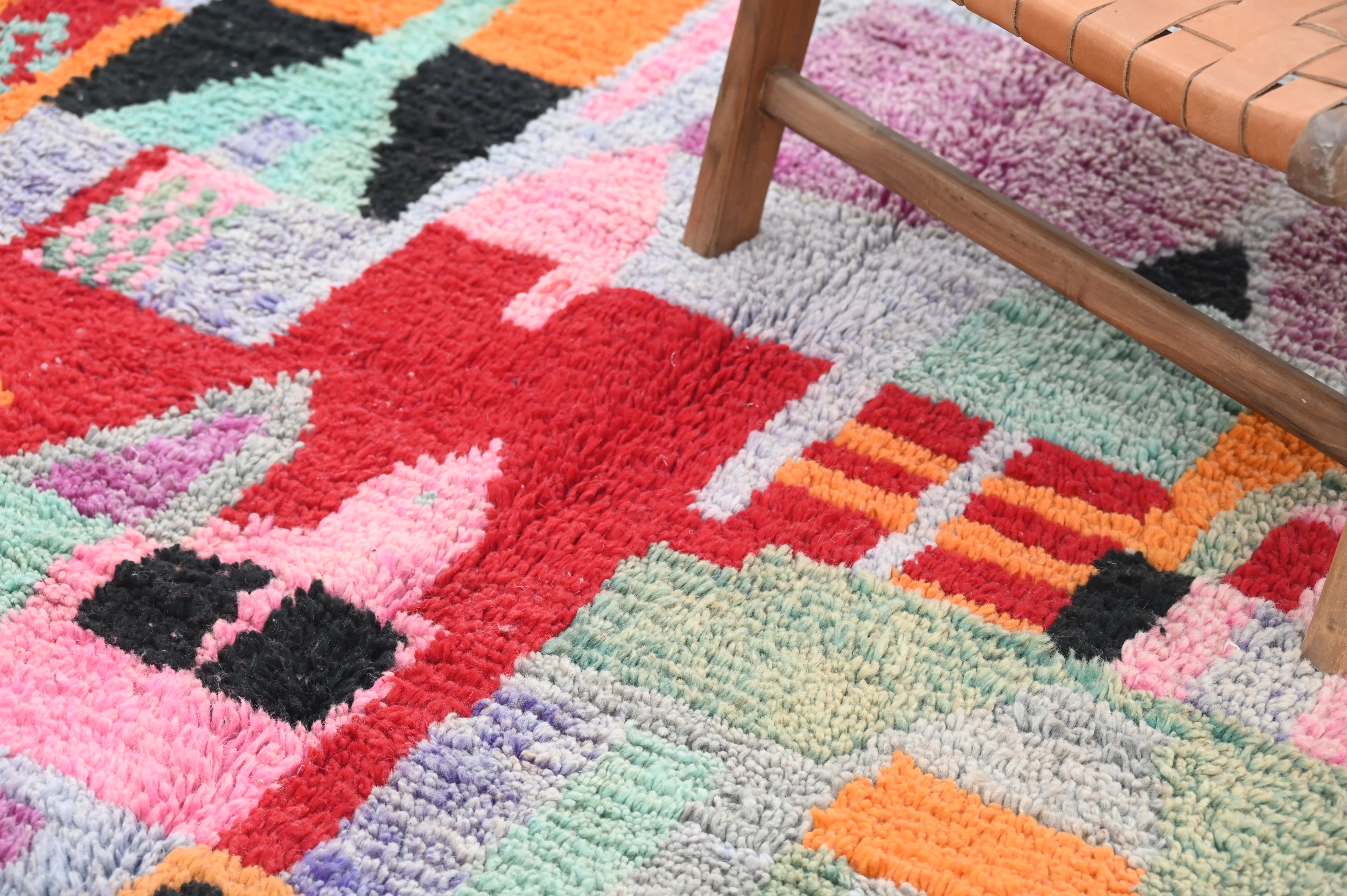 Handmade Azilal Rug, 260 x 155 cm, AZO-709 - Image 2