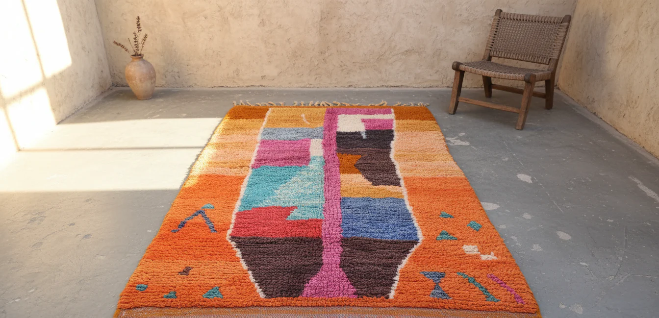 Handmade Azilal Rug, 260 x 155 cm, AZO-710 - Image 2