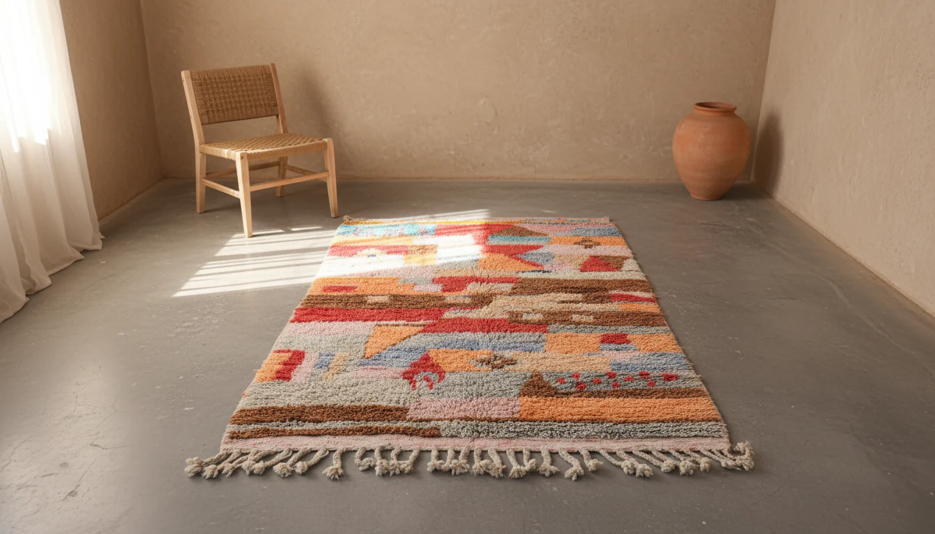 Handmade Azilal Rug, 260 x 155 cm, AZO-717 - Image 2